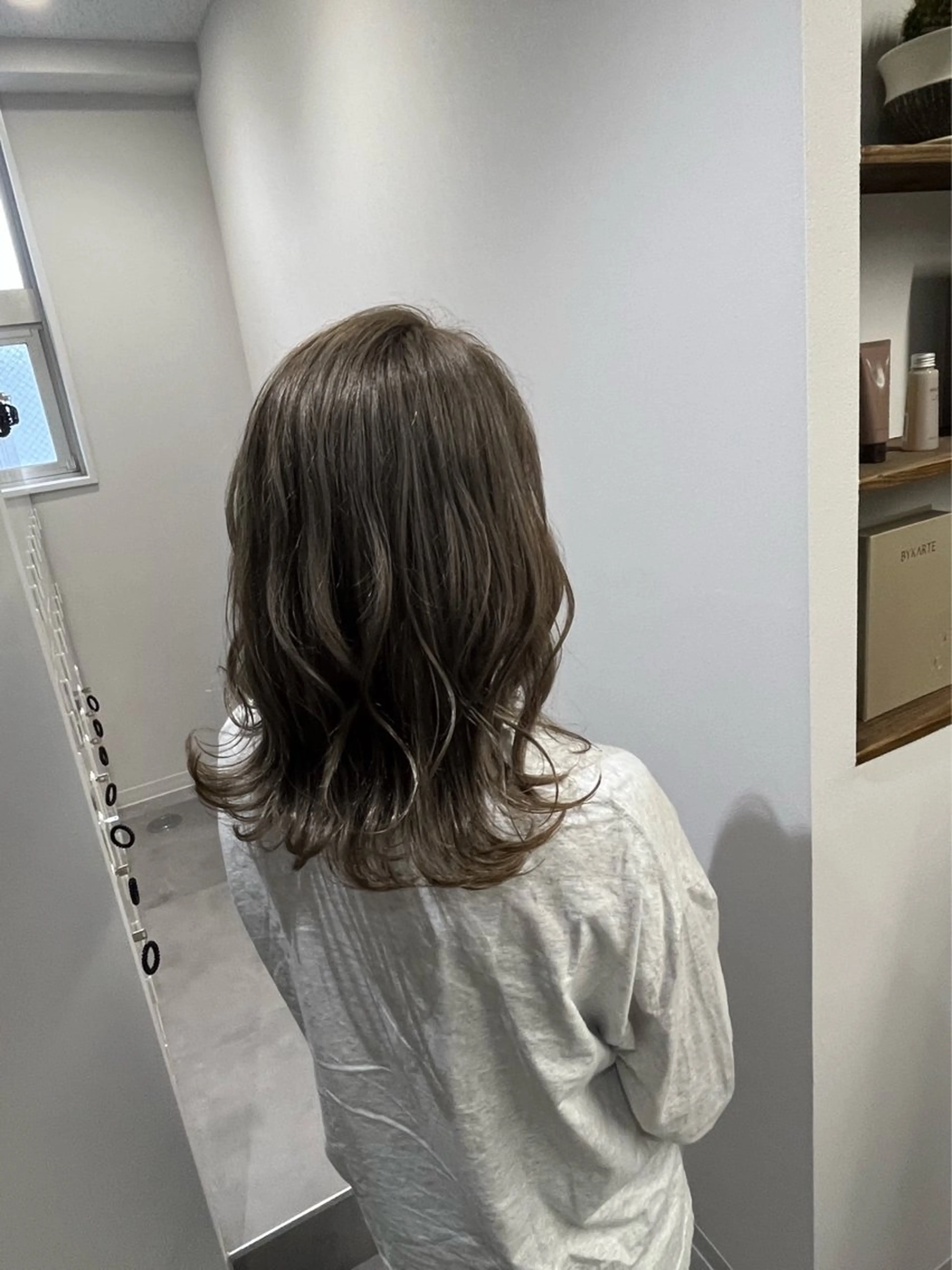 ミディアム カラー 🫧美髪矯正/ 髪質改善/藤平健太のヘアスタイル