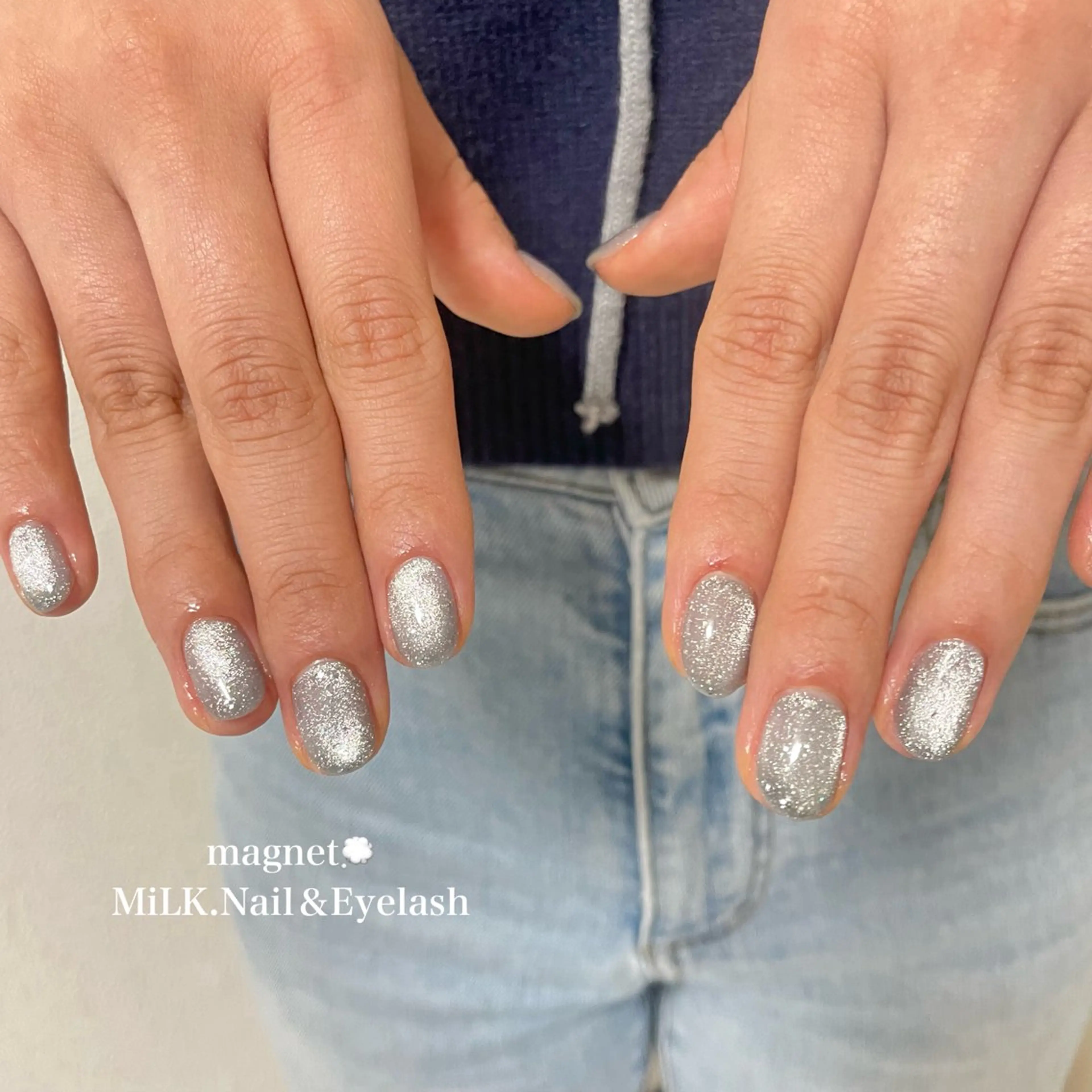 ネイル マグネットネイル MiLK.   Nail&Eyelash所属・MiLK. wakaのマツエク・マツパデザイン