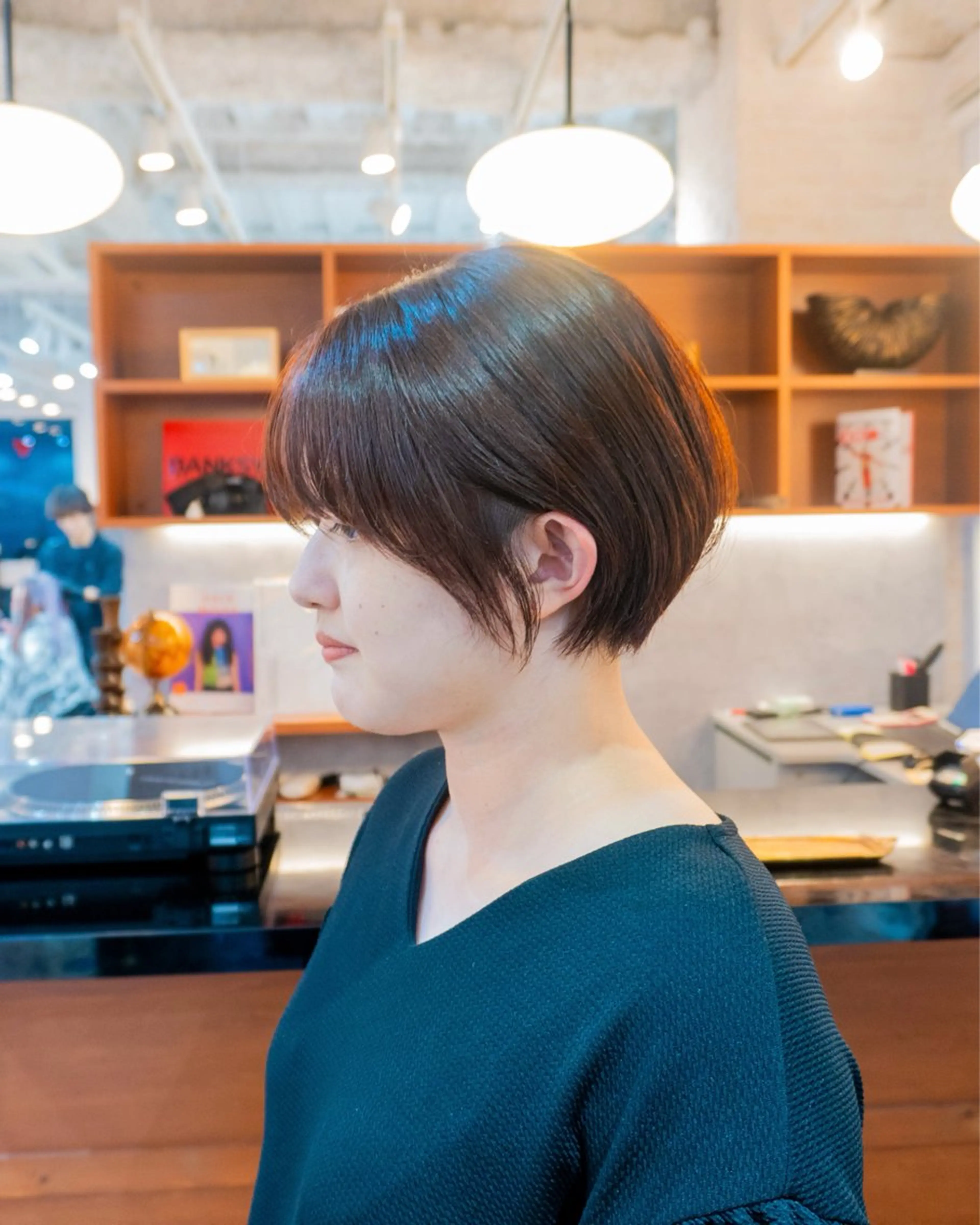 ショート 丸みショート ショートヘア benji_名駅店所属・原颯希/ ボブ/ショートのヘアスタイル