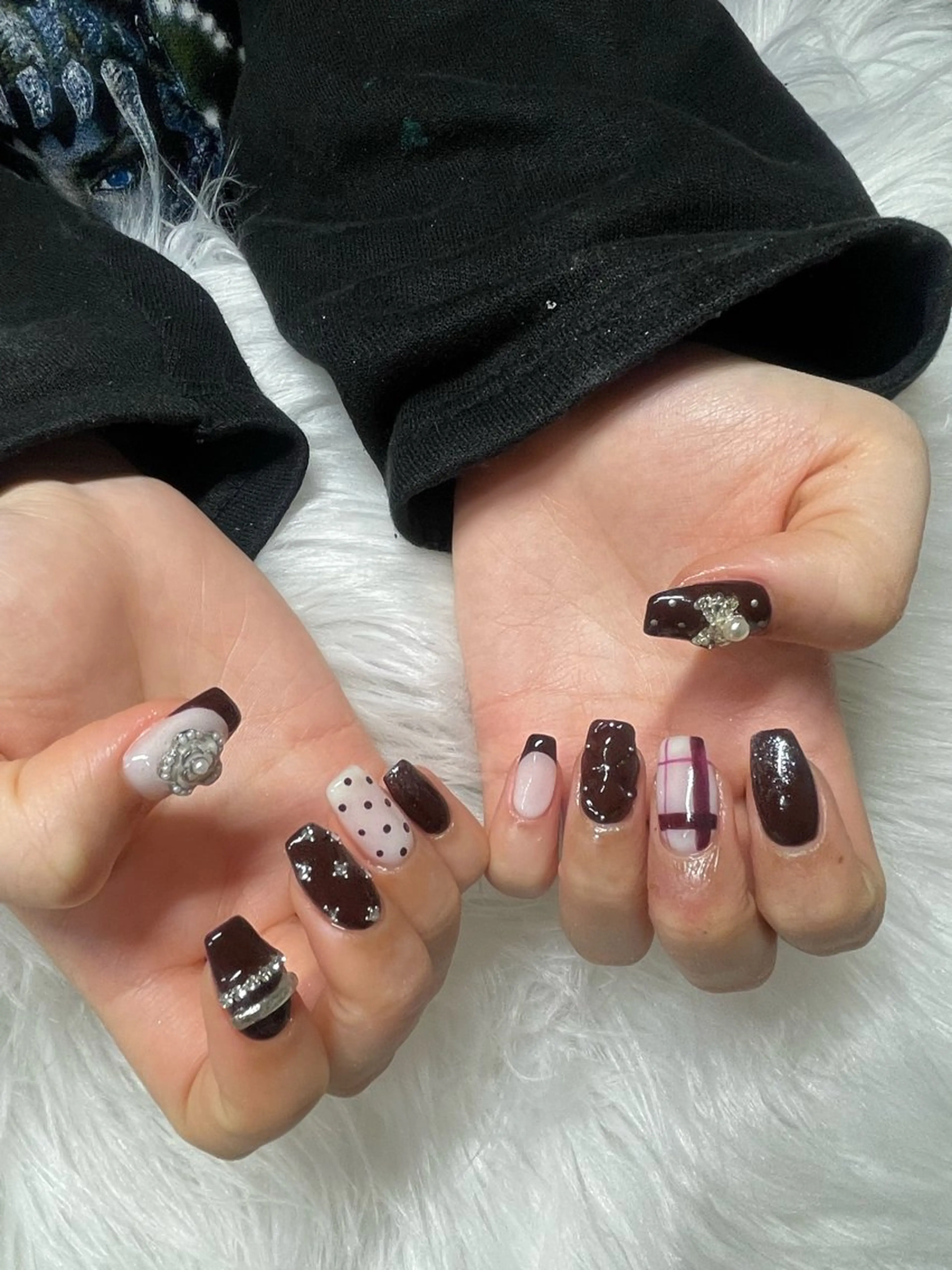 ネイル ハンドネイル オーロラ所属・YUI nailのネイルデザイン