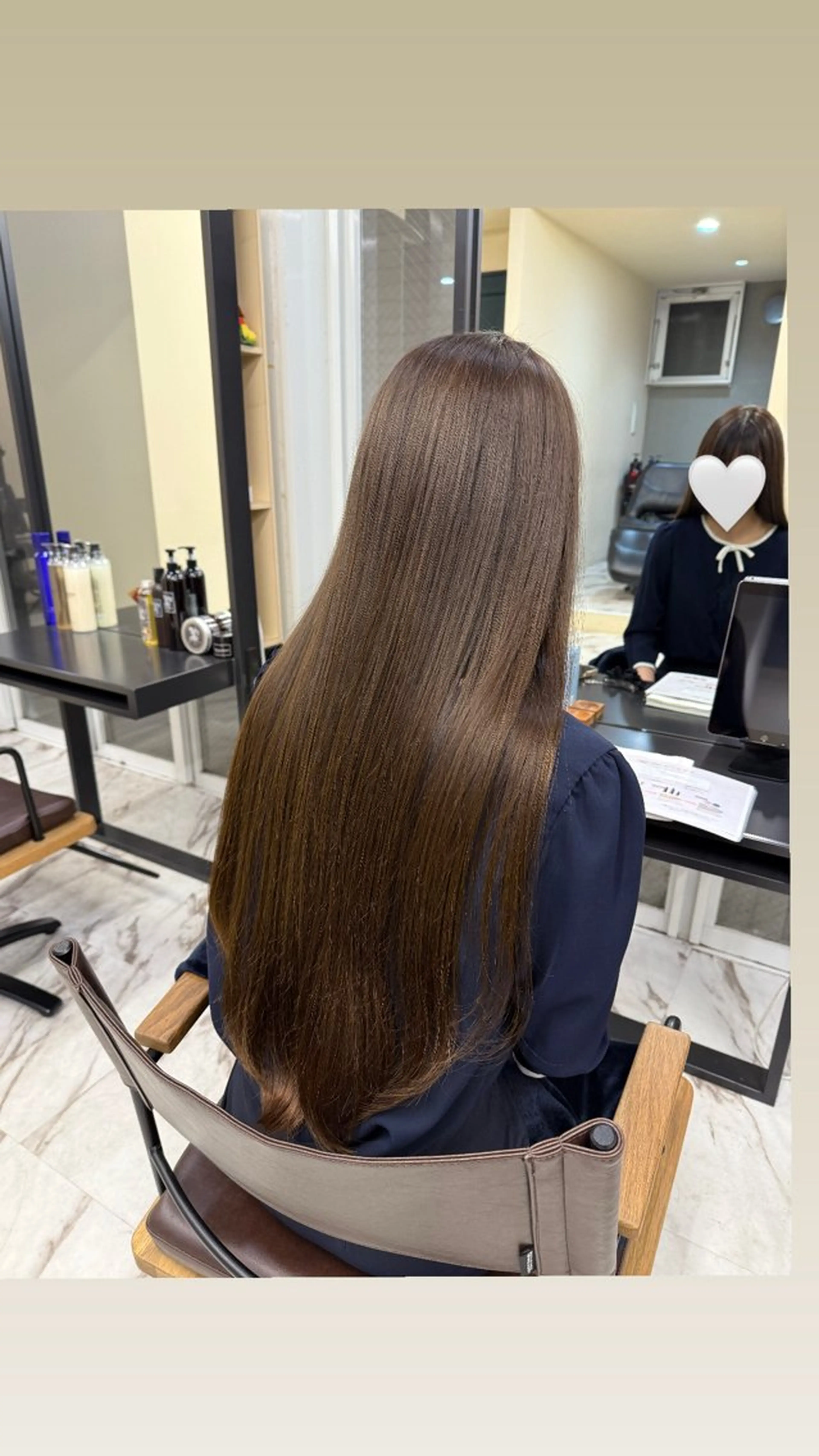 ロング GIFT OMOTESANDO所属・秋月 いなのヘアスタイル