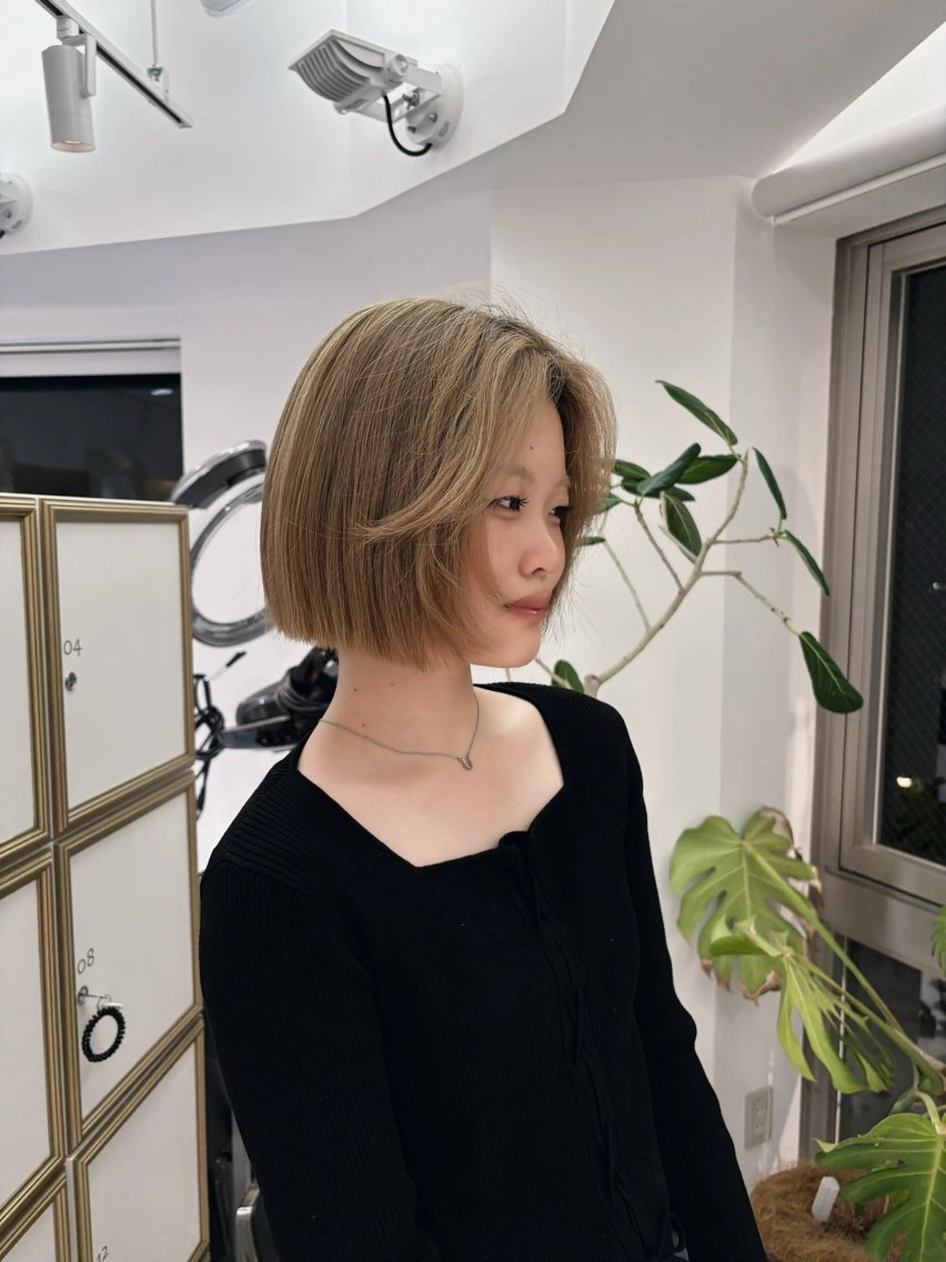 ショート ボブレイヤー ボブ レイヤーカット レイヤーカット/瀬川 琴音のヘアスタイル