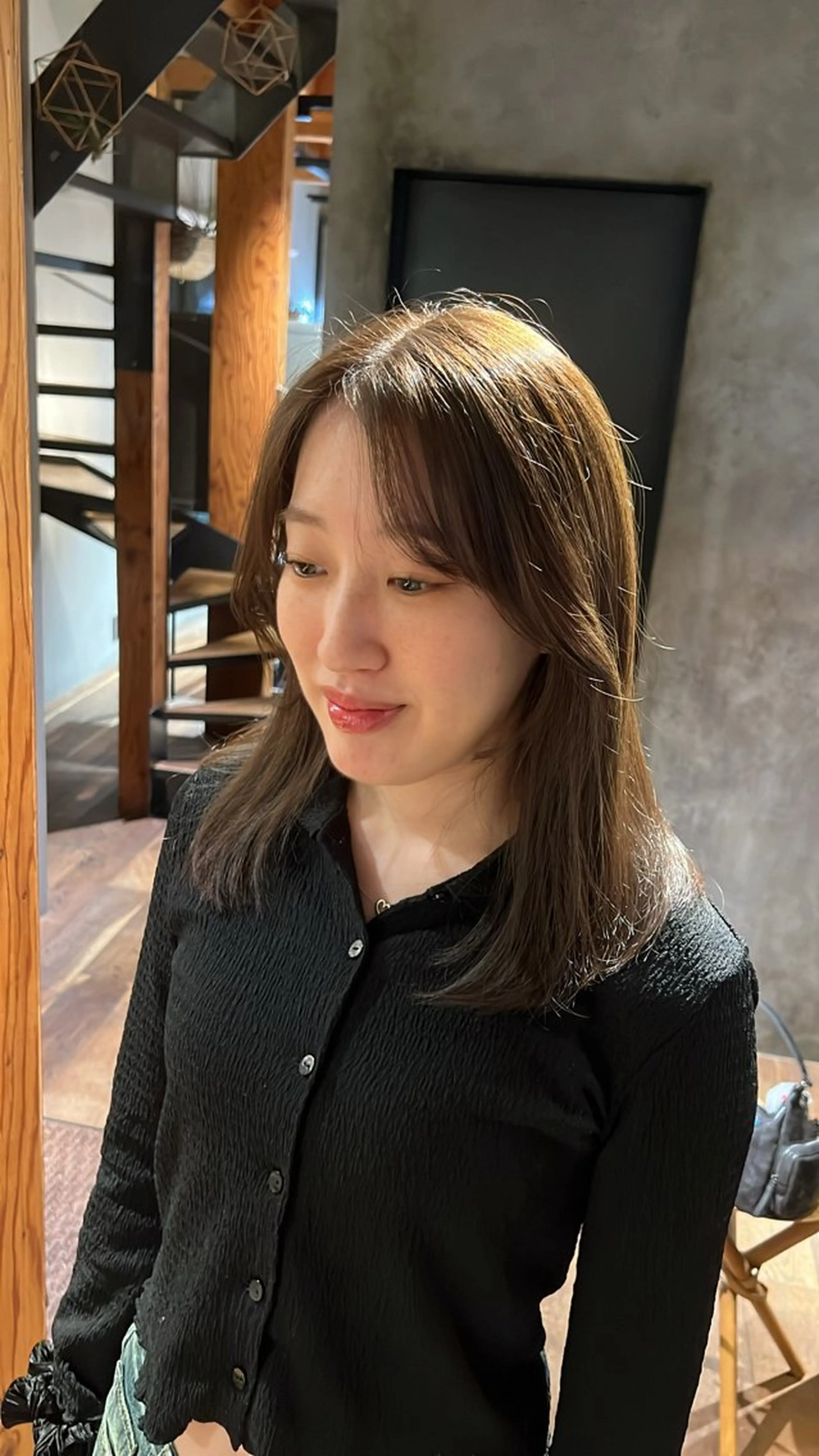 透明感ケアカラー（ブリーチなし）の写真