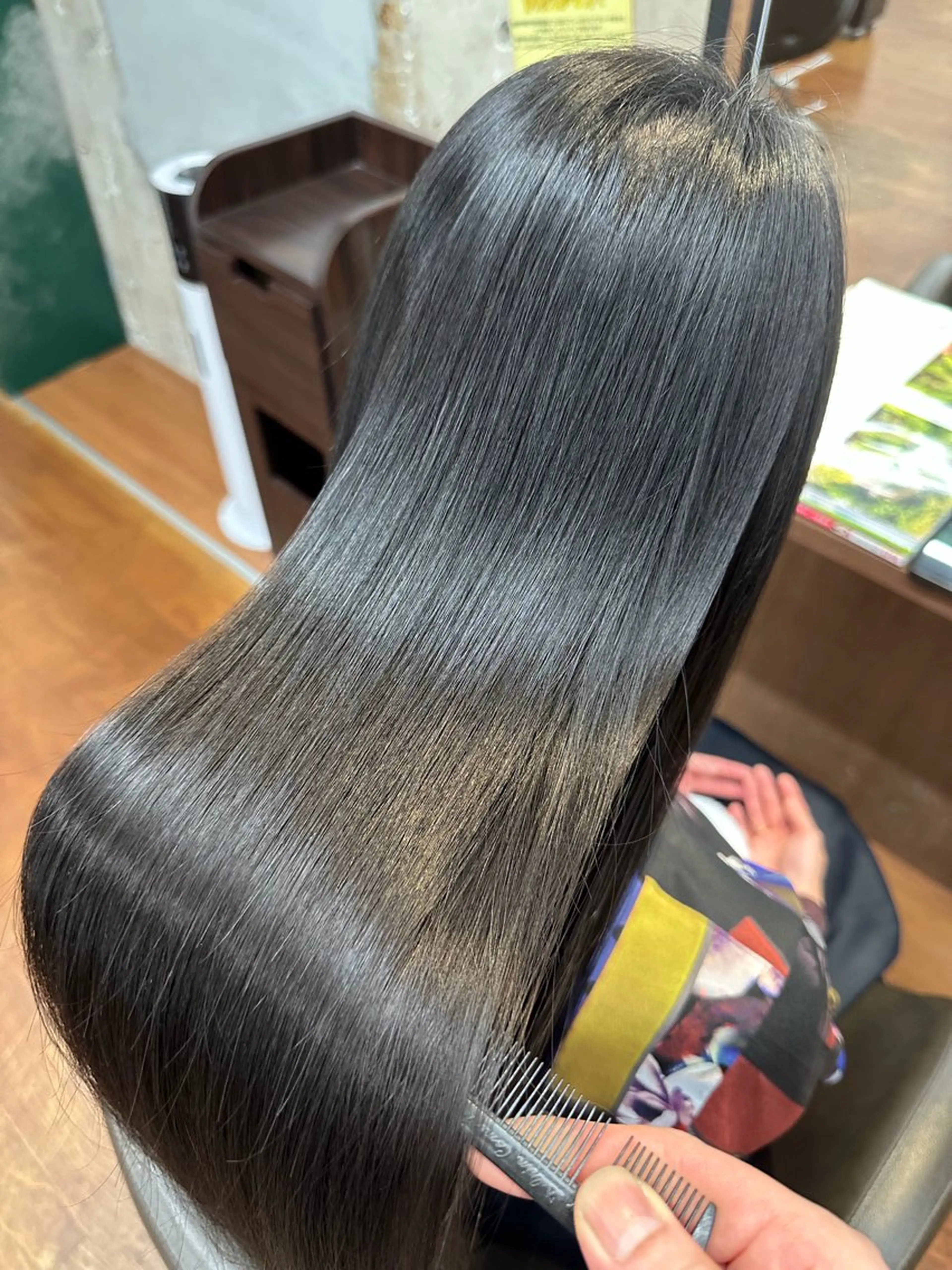 【髪にドラマを】カット+髪質改善縮毛矯正¥33550→¥23485の写真