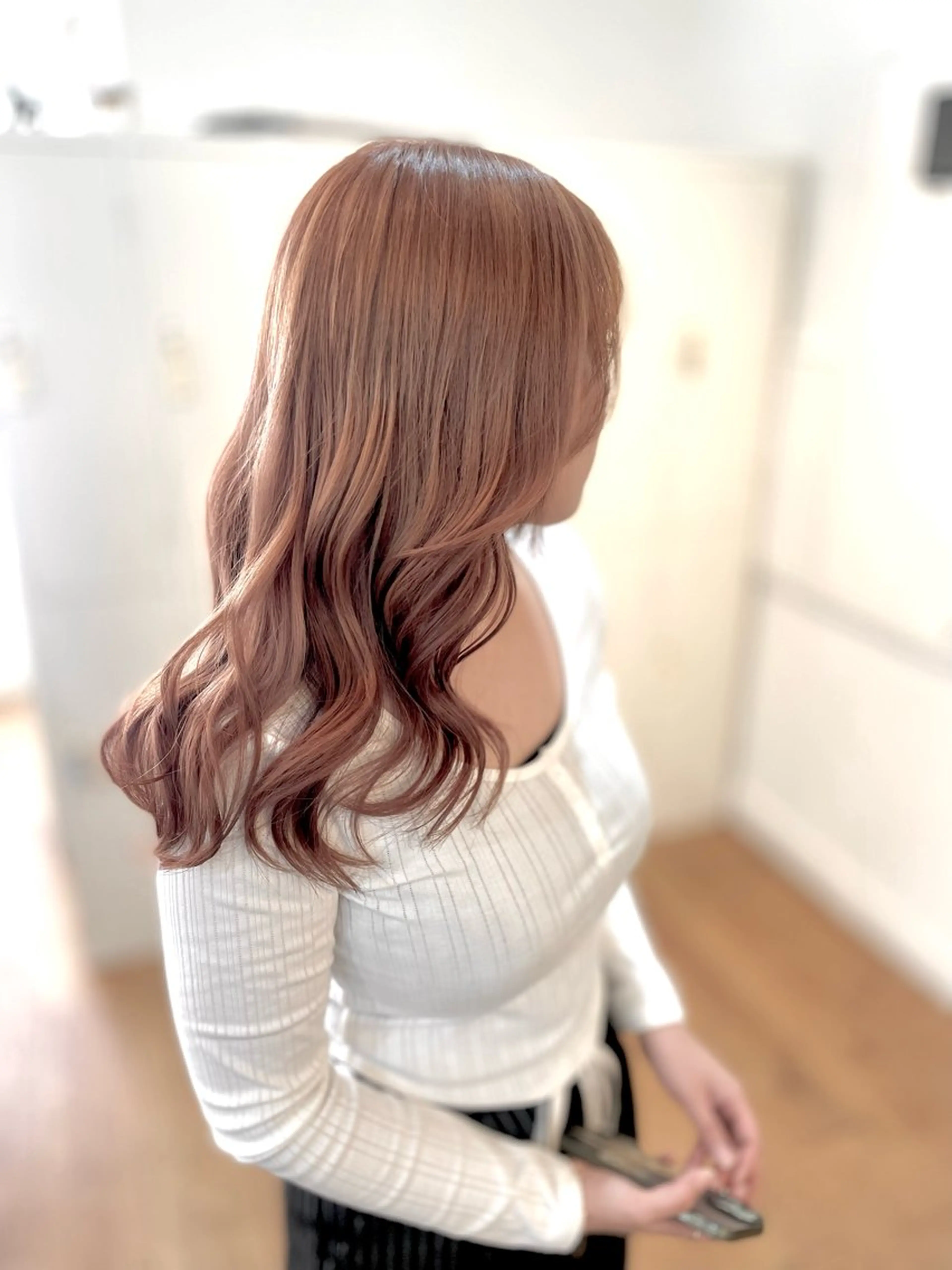 [ブリーチ無し]カット＋カラーonカラー＋1ステップトリートメントの写真