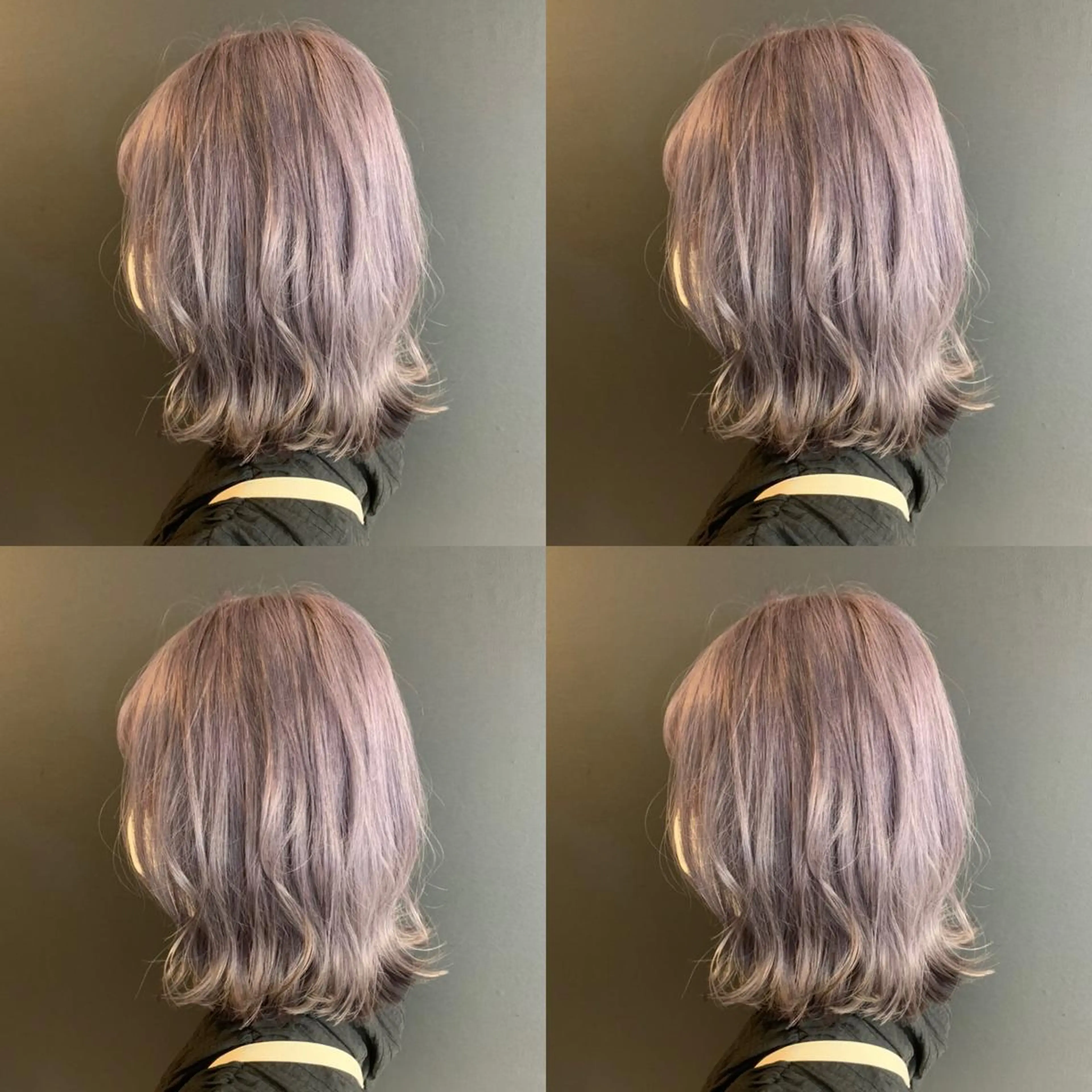 ショート カラー ラベンダーカラー ✨髪質改善✖︎韓国 レイヤー✨ナカムラのヘアスタイル