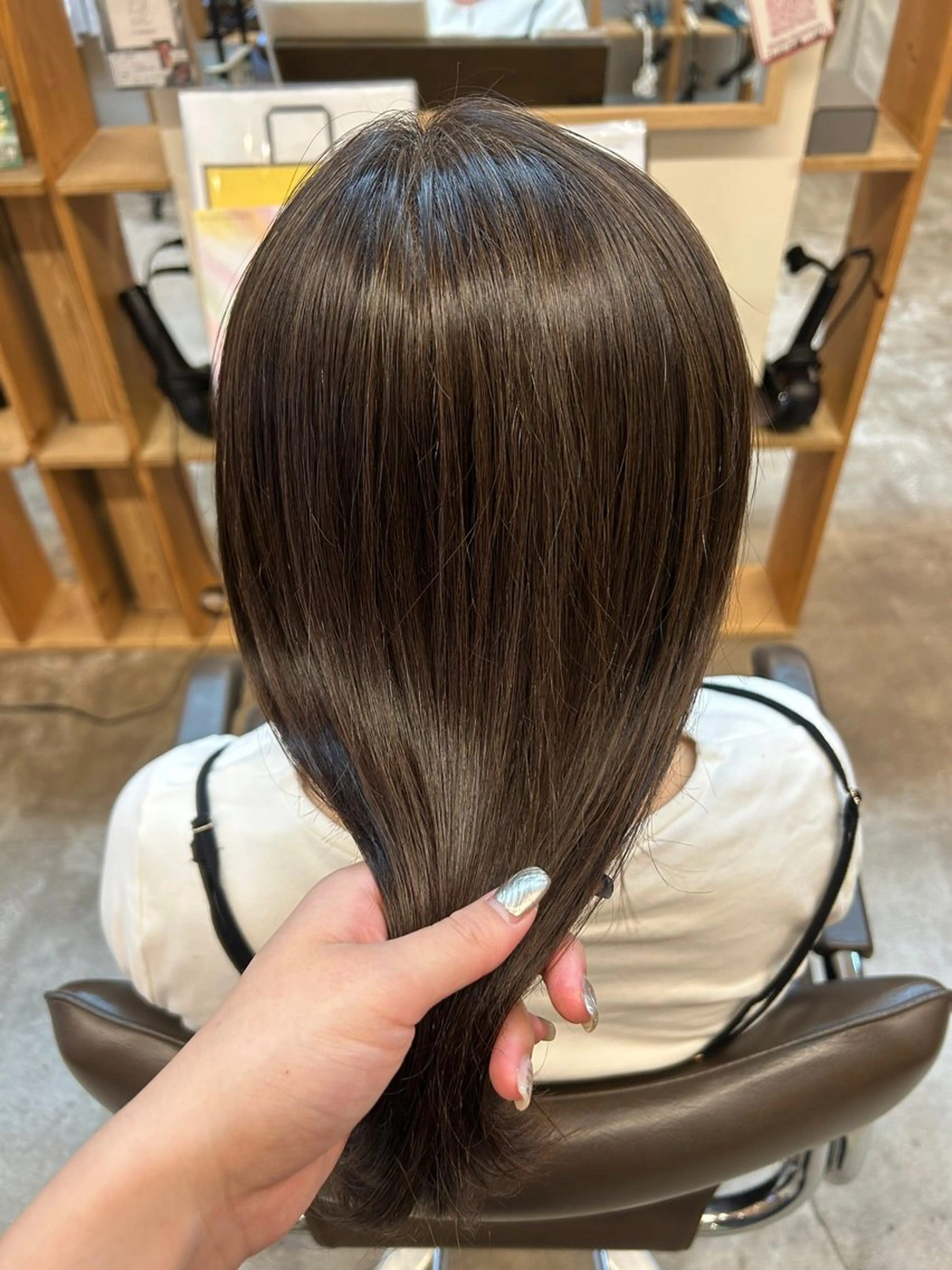 【平日限定】似合わせカット+髪質改善ストレートリタッチ+スタートチケットの写真