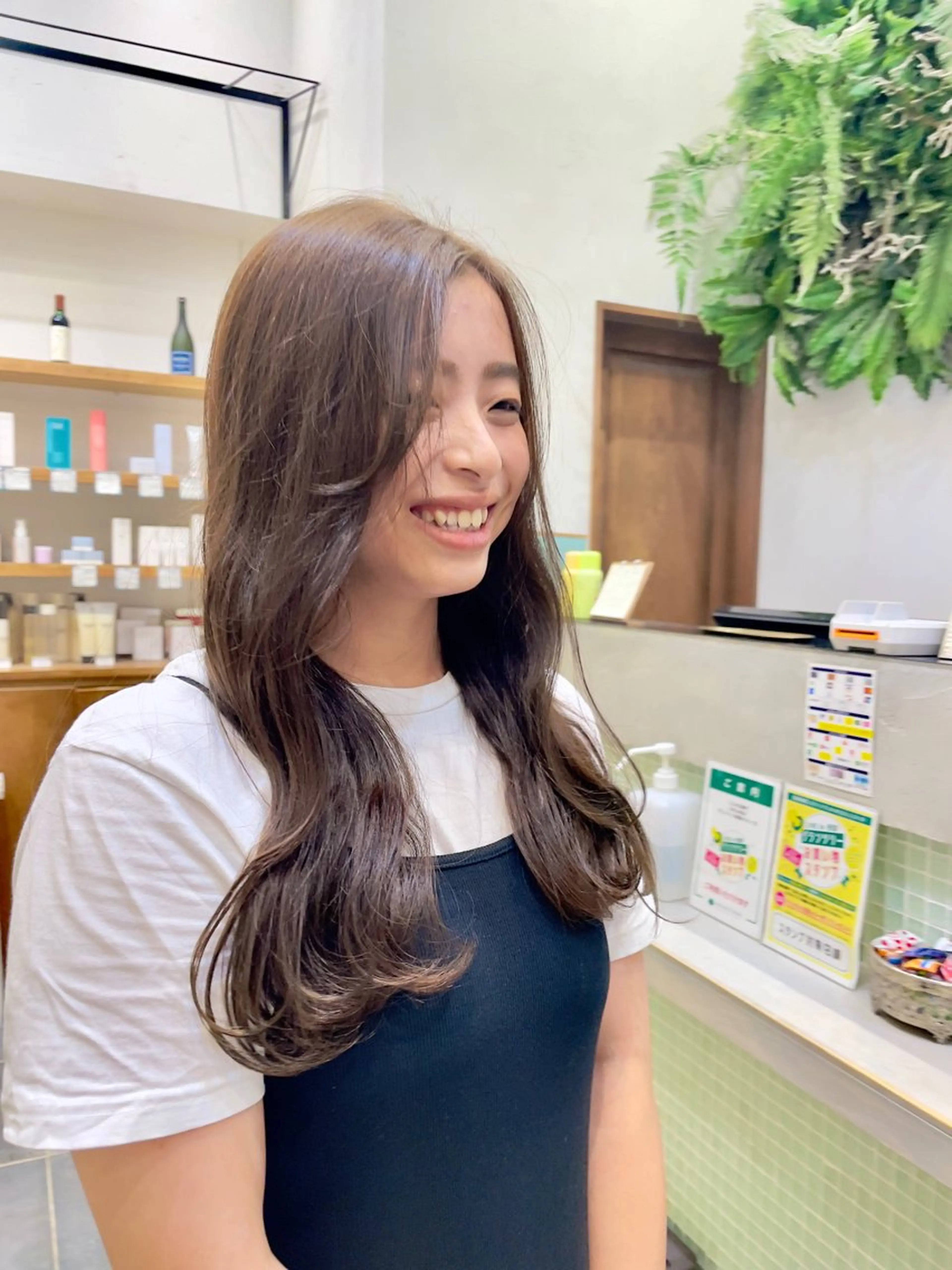 🕯️艶カラー(ワンカラー)🕯️(シャンプーブロー込み)の写真