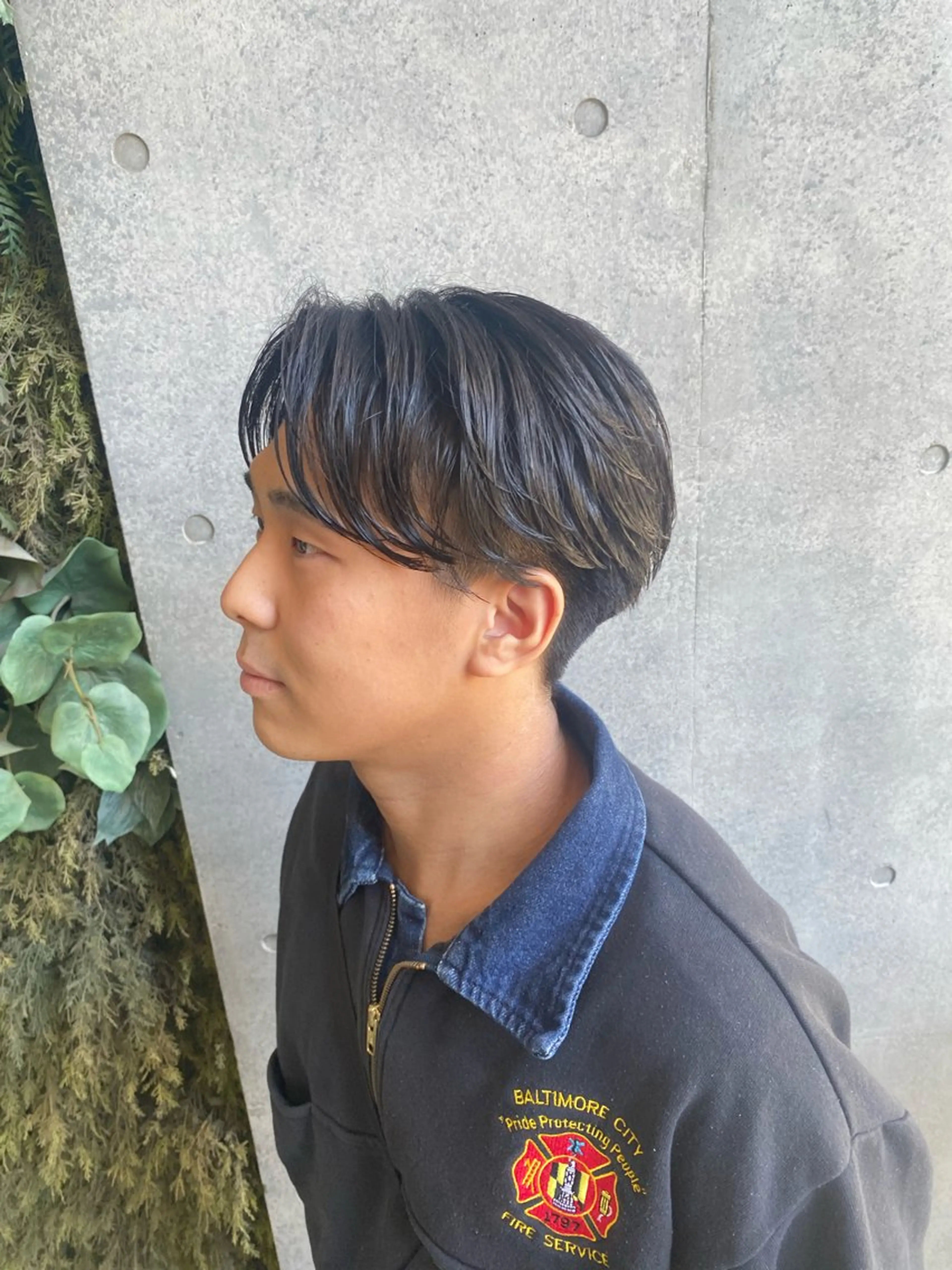 ショート カット パーマ 似合わせメンズ特化 渡辺尚暉のヘアスタイル