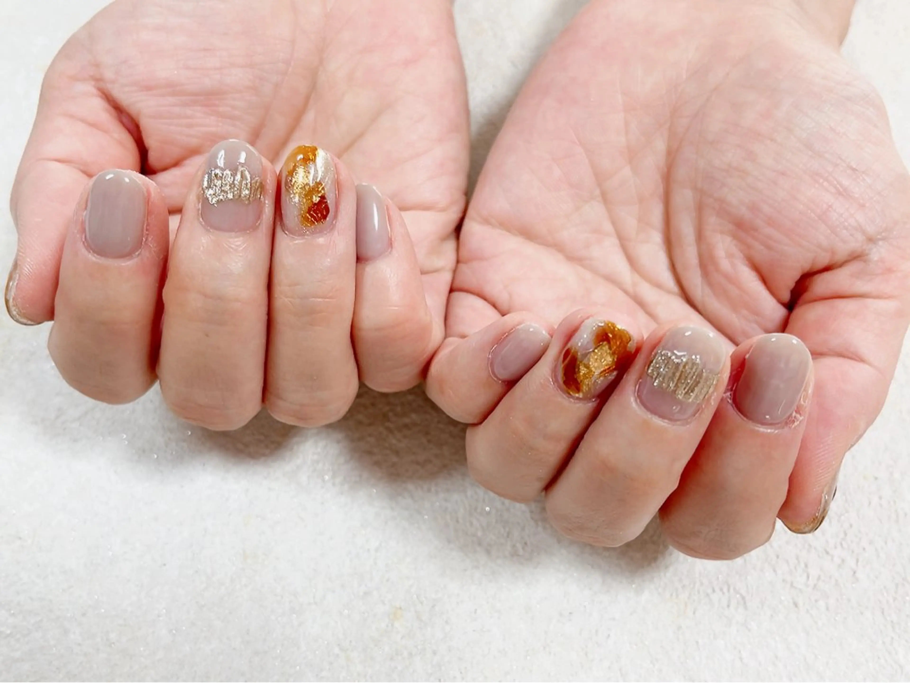 ネイル フットネイル ジェルネイル キラキラネイル メンズネイル パラジェル kiki nail たまプラーザのネイルデザイン