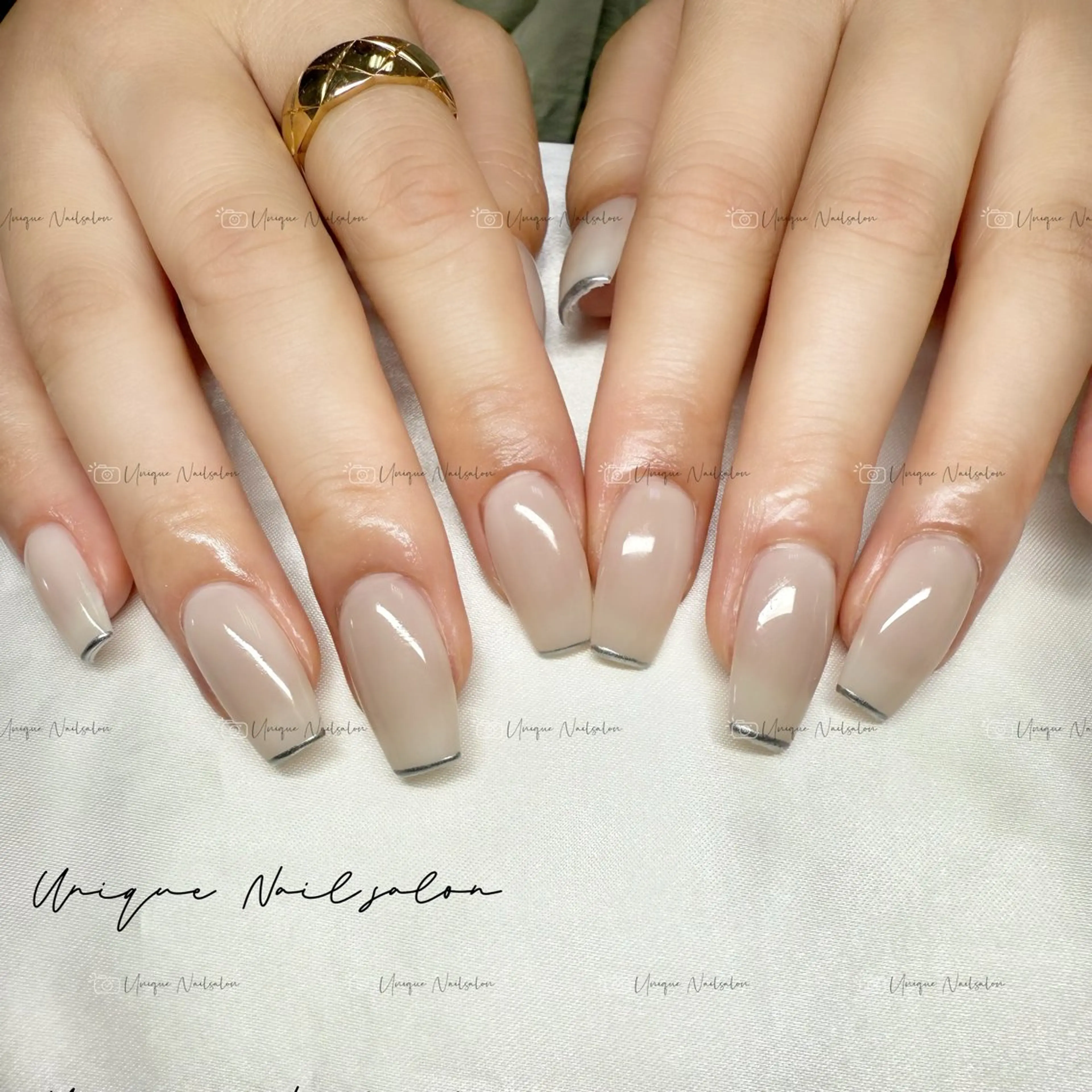 ネイル ハンドネイル ハンドケア UniqueNail 長さだし専門店のネイルデザイン