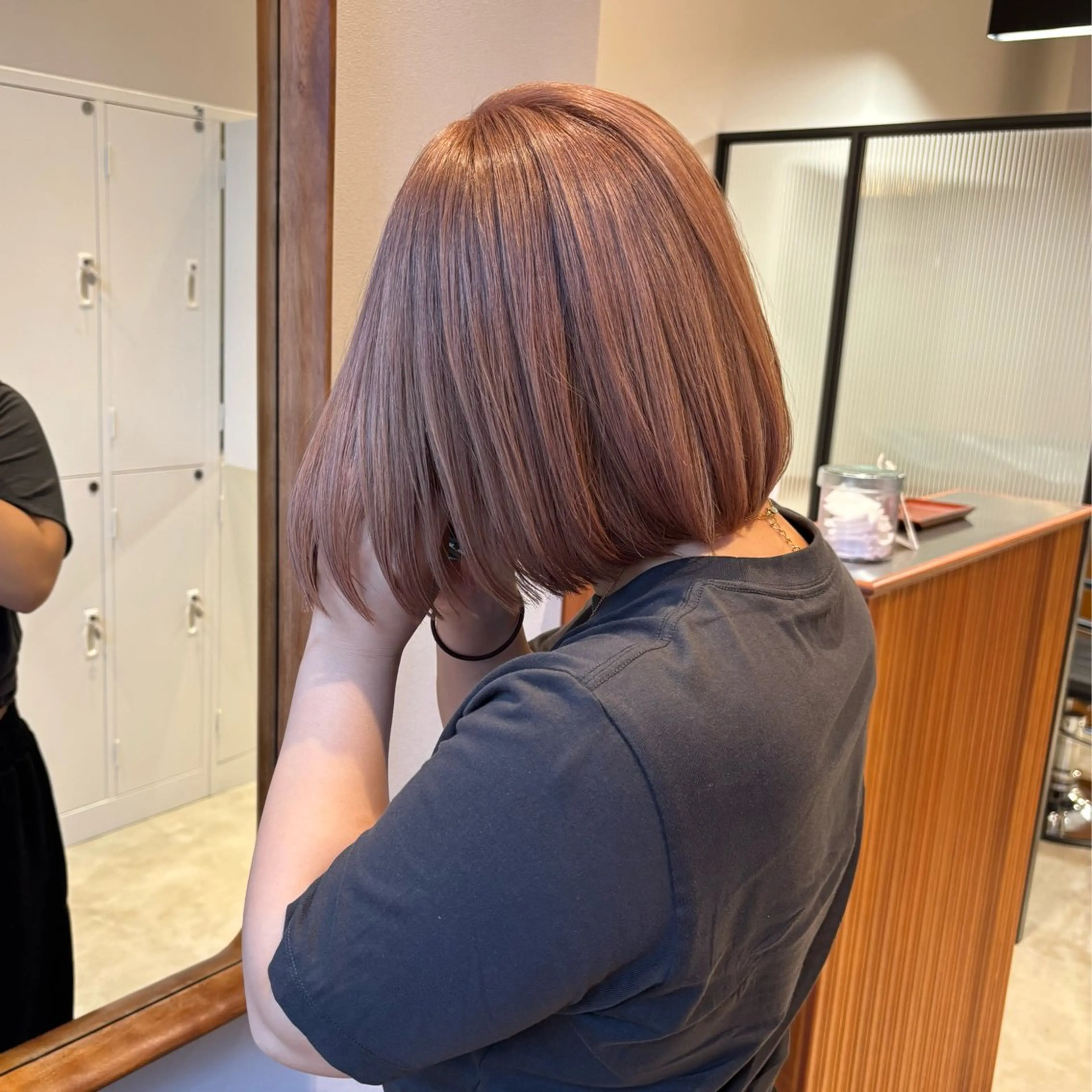 ショート カラー カット ヘアカラー トリートメント ボブ/透明感カラー/ 似合わせ🌿高田知那のヘアスタイル