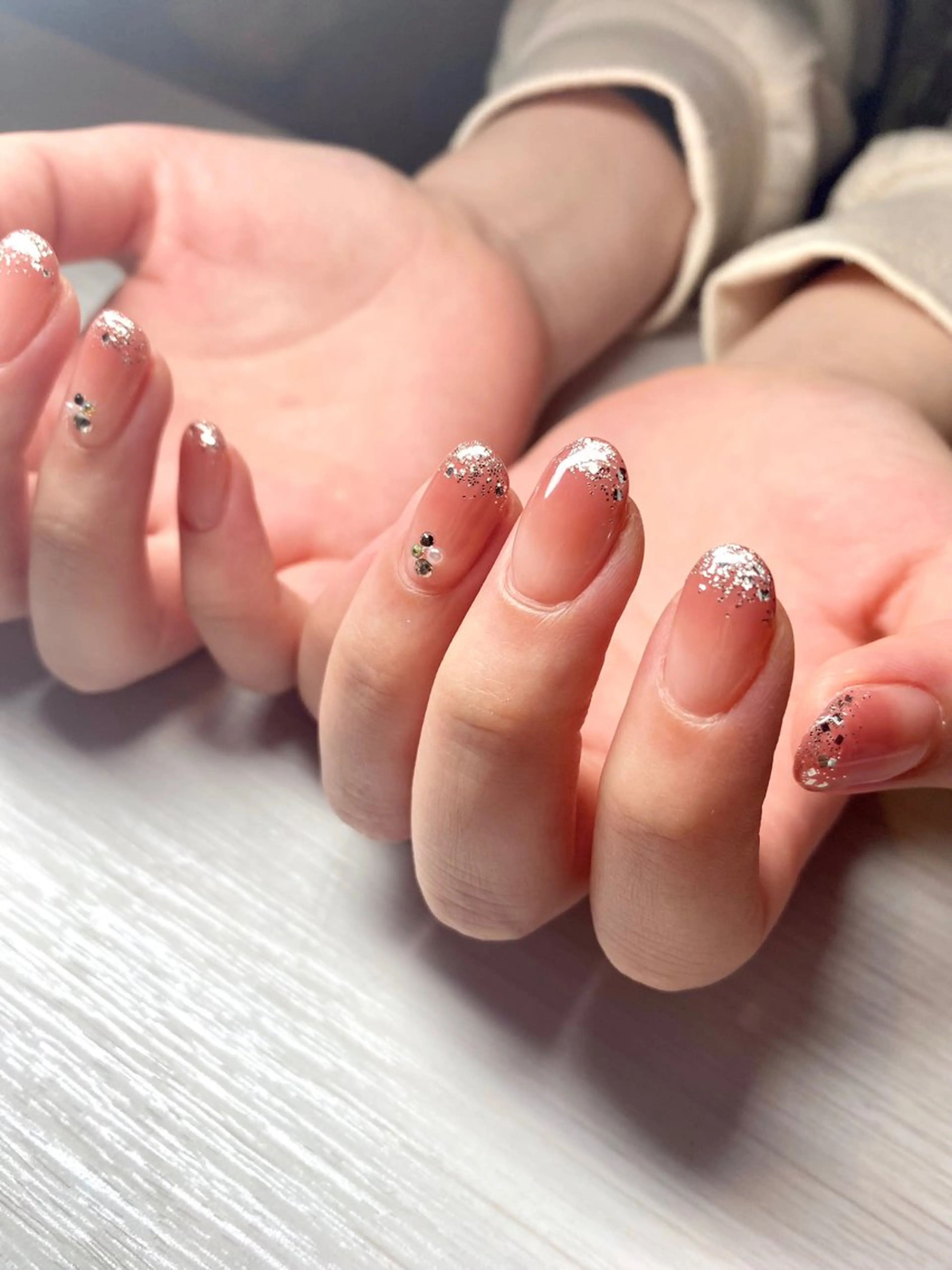 ネイル ラメ(グリッター) Prettiest nailのネイルデザイン