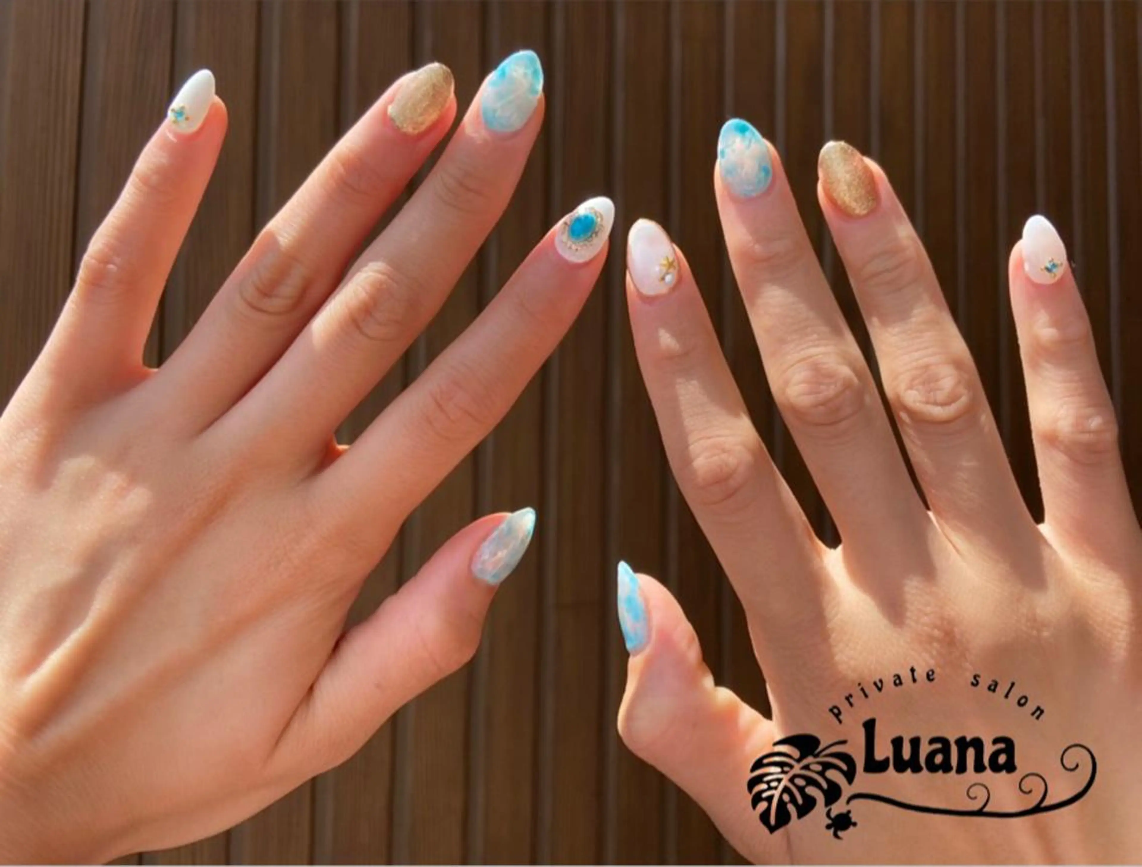 ネイル ジェルネイル スカルプネイル 自宅ネイルサロン ルアナのネイルデザイン