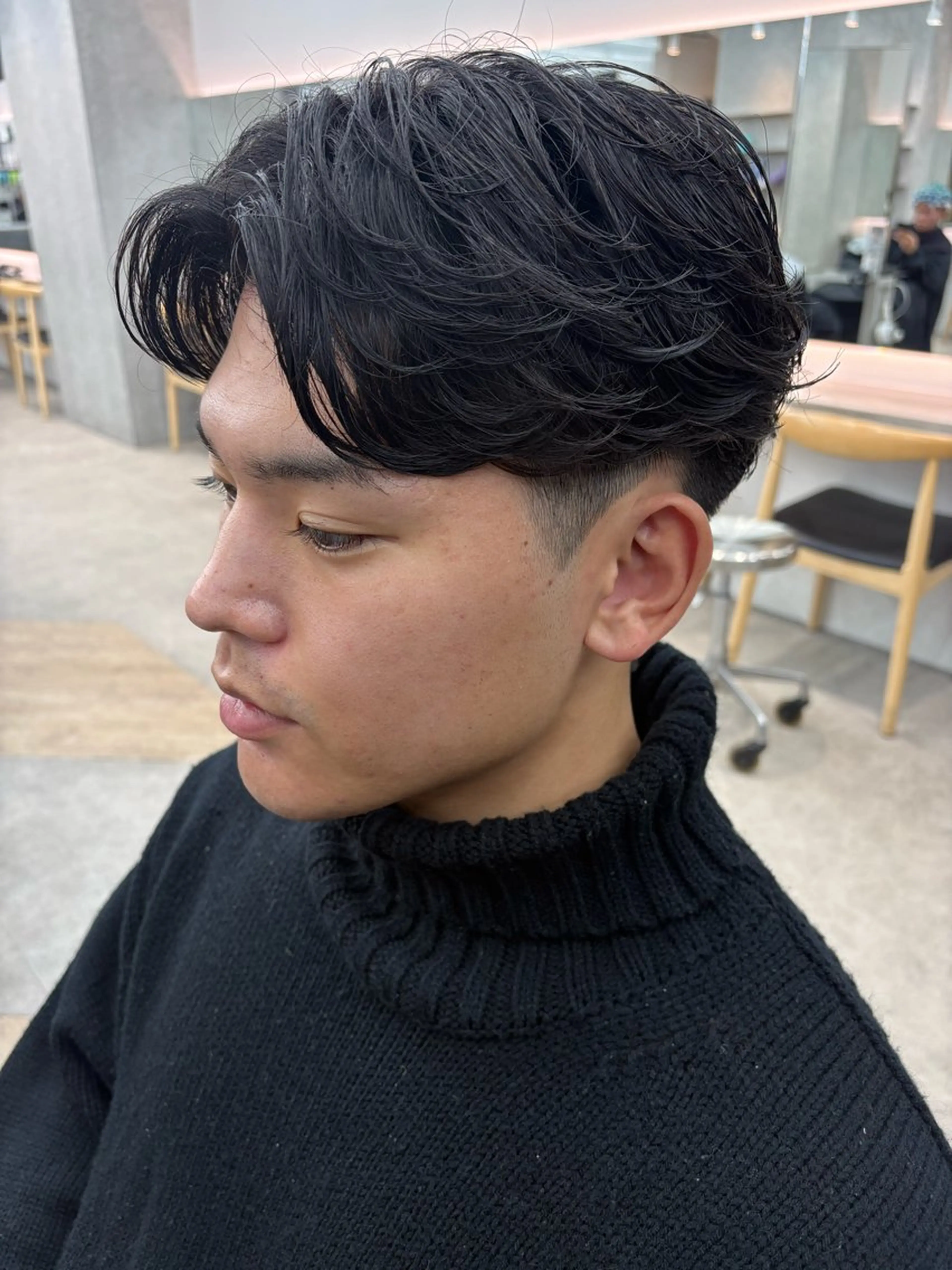 パーマ メンズ パーマ 🌀toa/波巻き✨ /メンズパーマ／栄のヘアスタイル