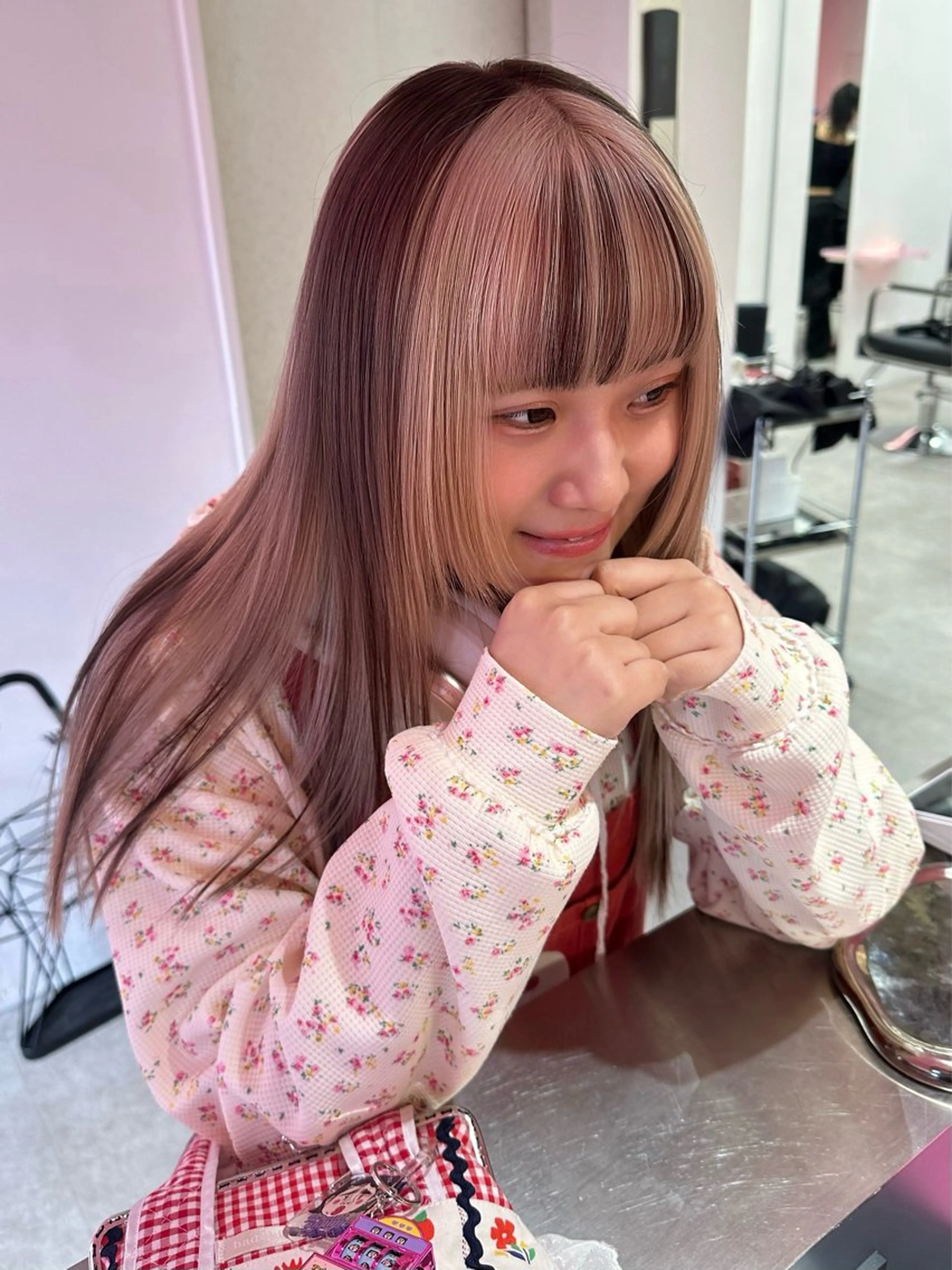 ロング ヘアカラー トリートメント ブリーチカラー 特化/MAHIROのヘアスタイル