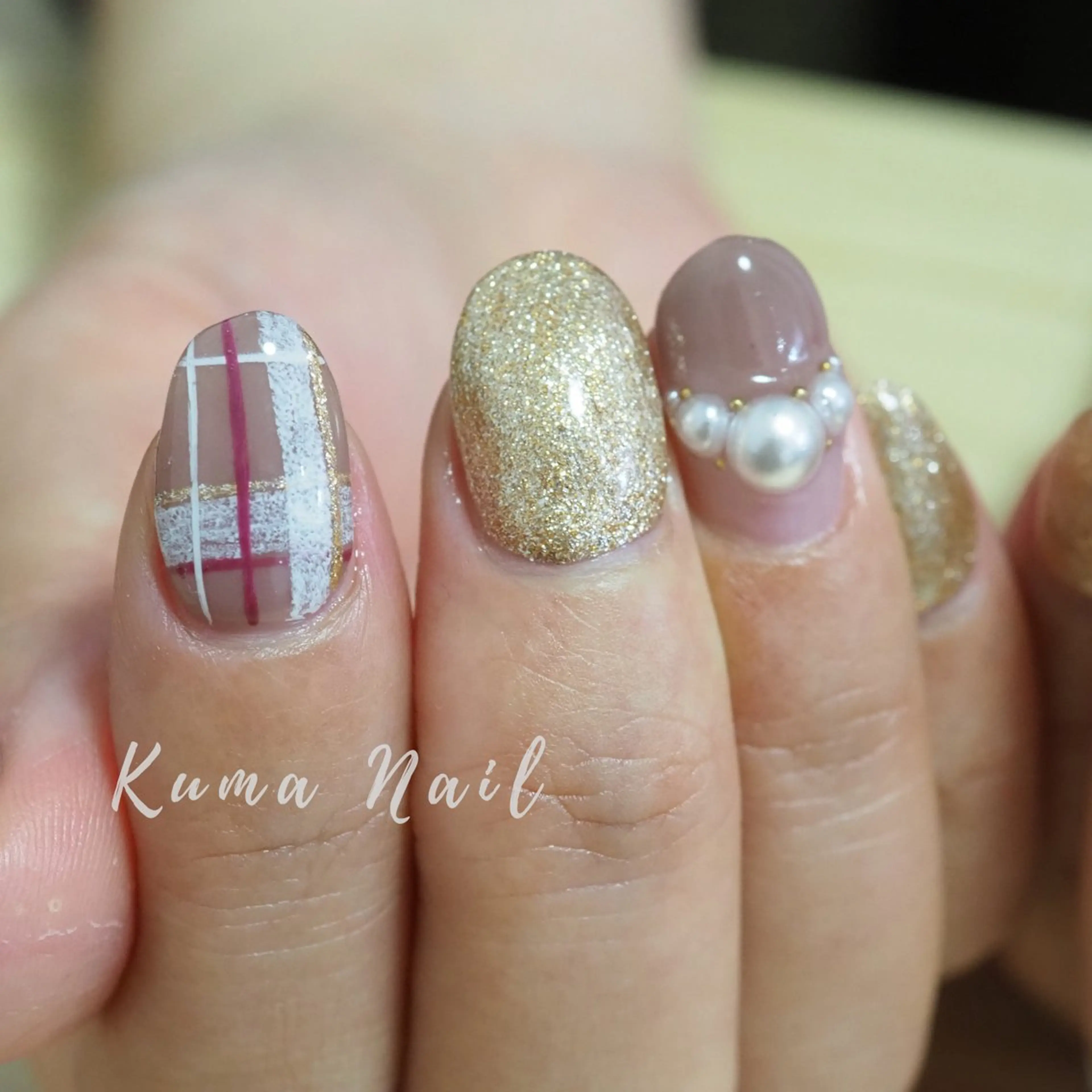 ネイル ワンカラーネイル ハンドネイル Private salon Kuma Nail.所属・藤が丘ネイル Kuma Nailのネイルデザイン