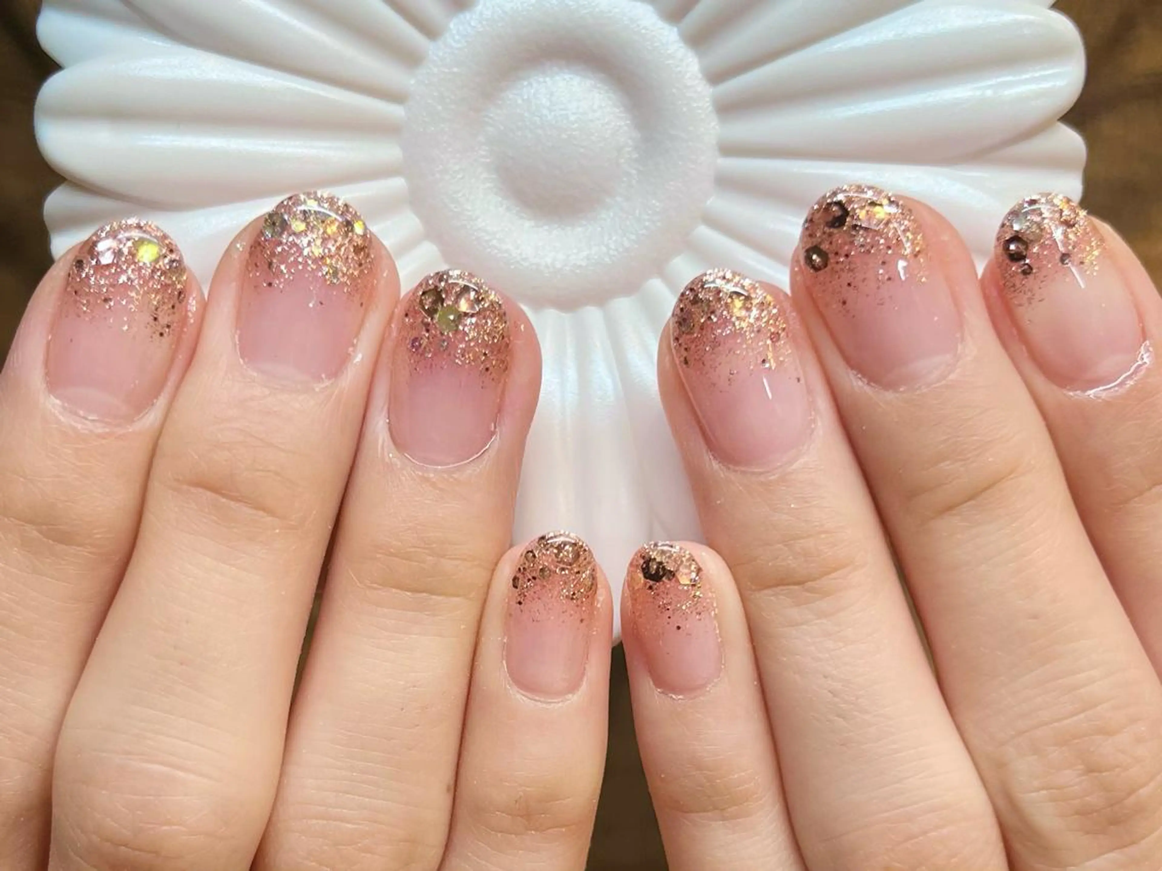 ショート カラー ネイル アートネイル オフィスネイル ワンカラーネイル ショートネイル ネイルサロン　リリーブランシュ所属・森 瑞紀のネイルデザイン