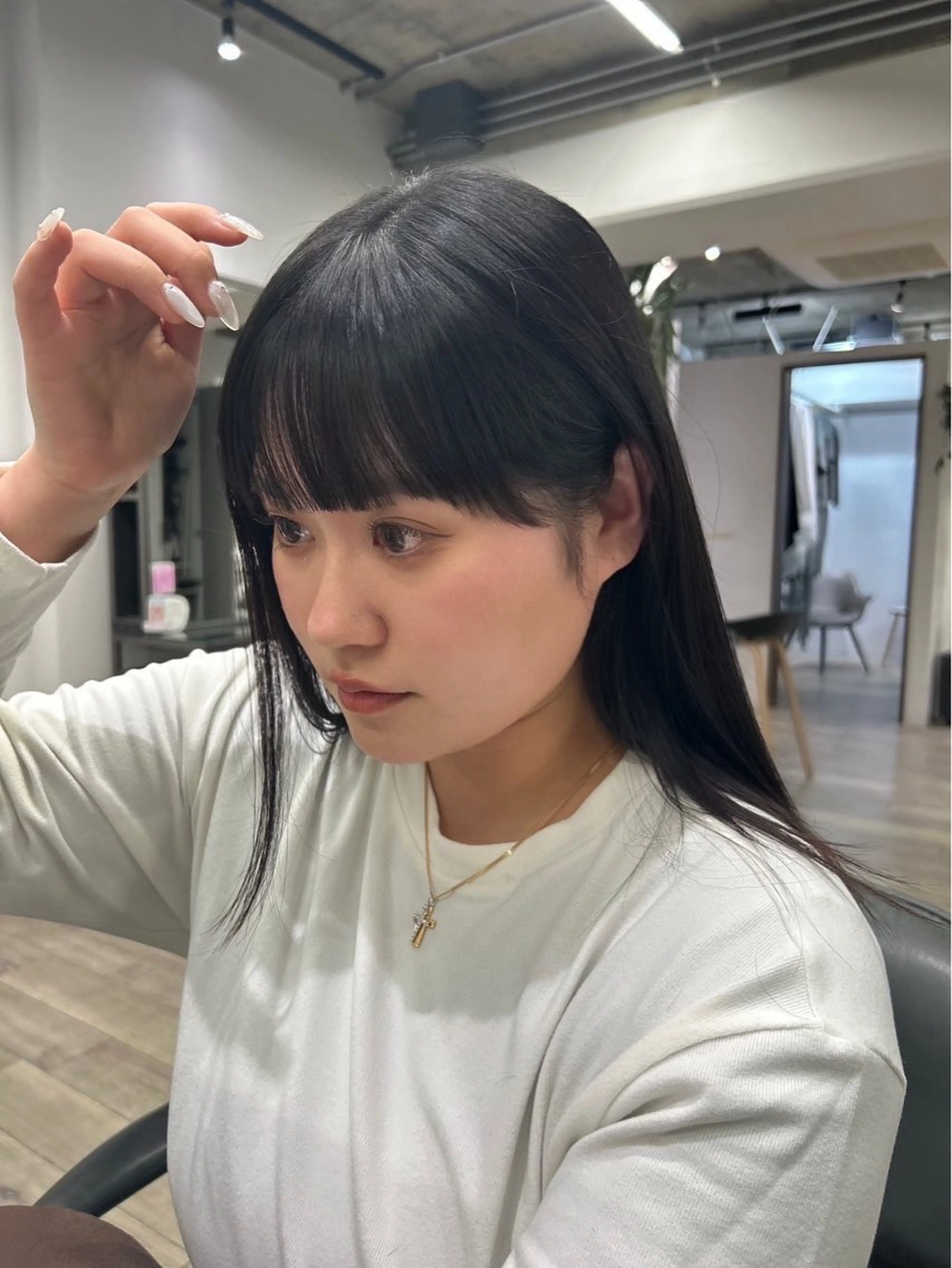 ロング カット FUKA／ 神戸艶髪🎀のヘアスタイル