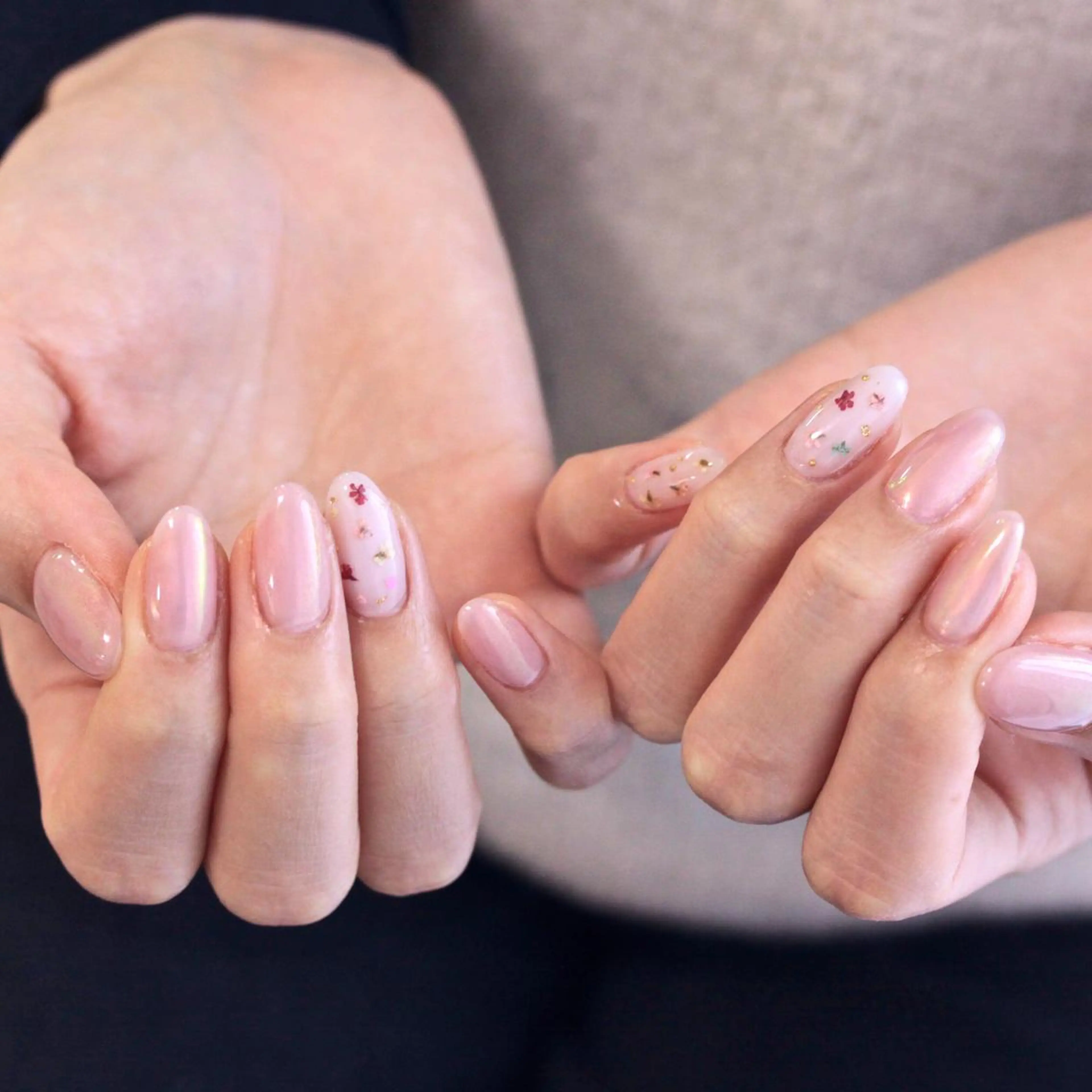 ネイル 春ネイル ハンドネイル Elio所属・Elio 国泰寺のネイルデザイン