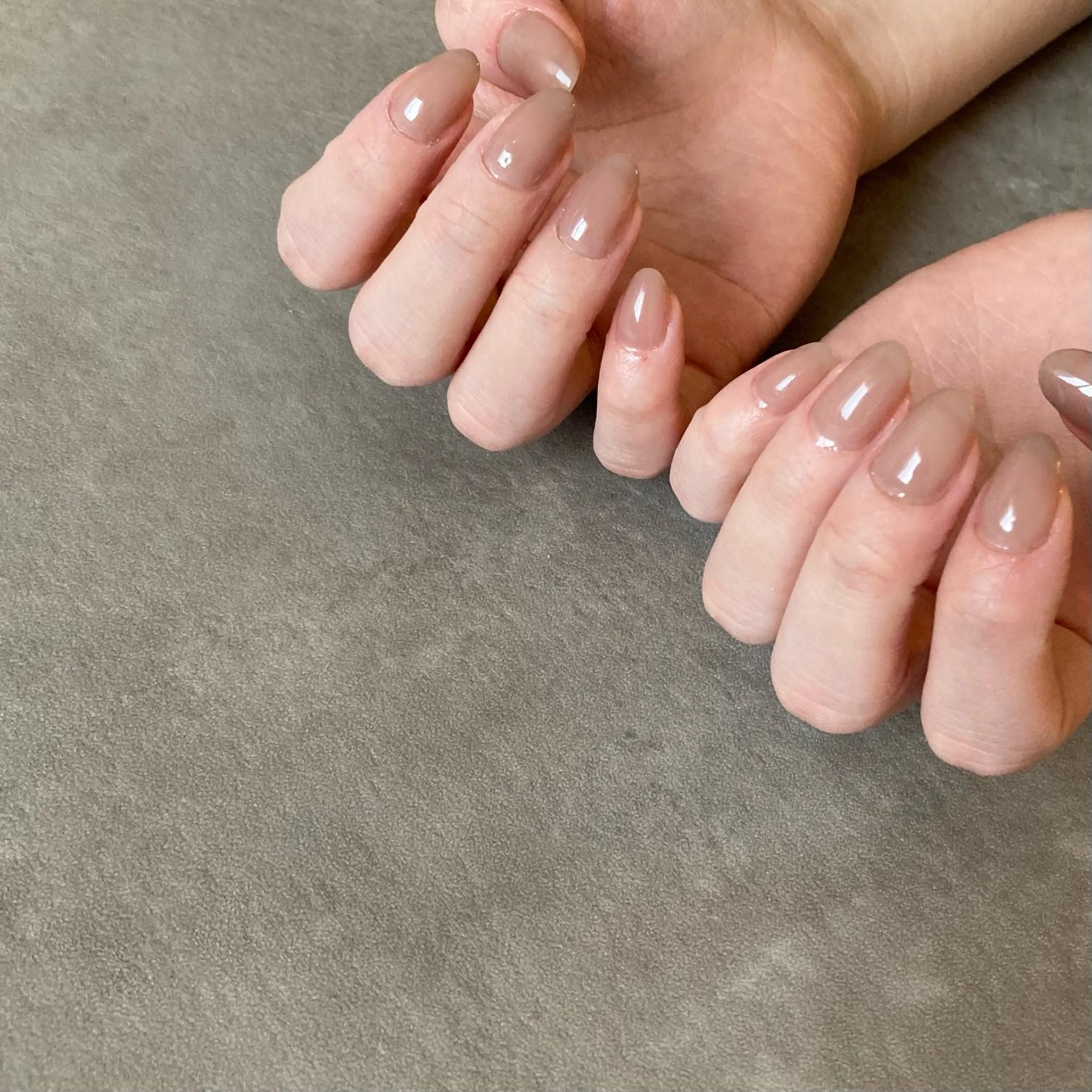 ネイル ワンカラーネイル ハンドネイル l o a _ n a i lのネイルデザイン