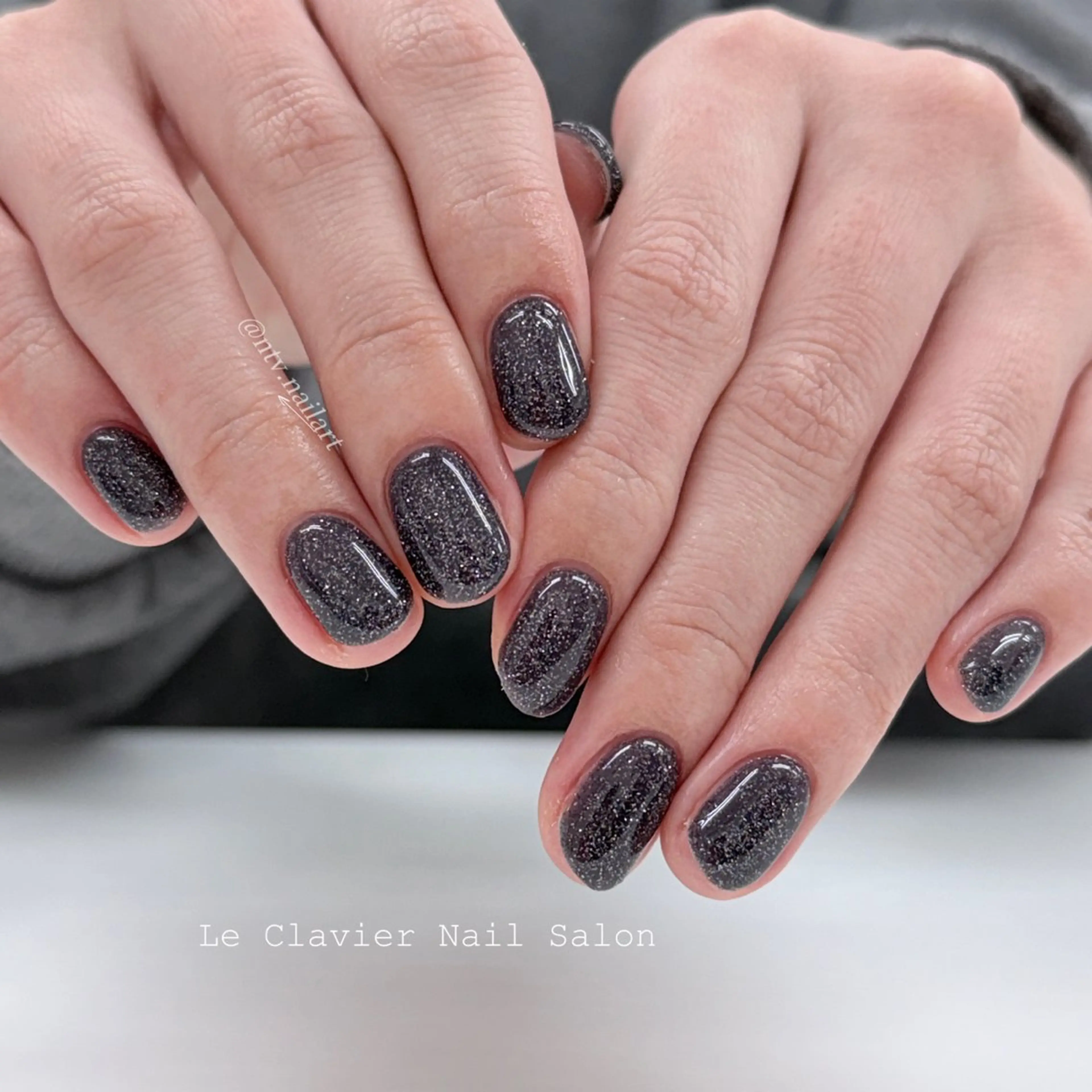 ネイル アートネイル 長さ出し ジェルネイル パラジェル スカルプネイル ハンドネイル Le Clavier  Nail Salon所属・佐藤 ゆきのネイルデザイン