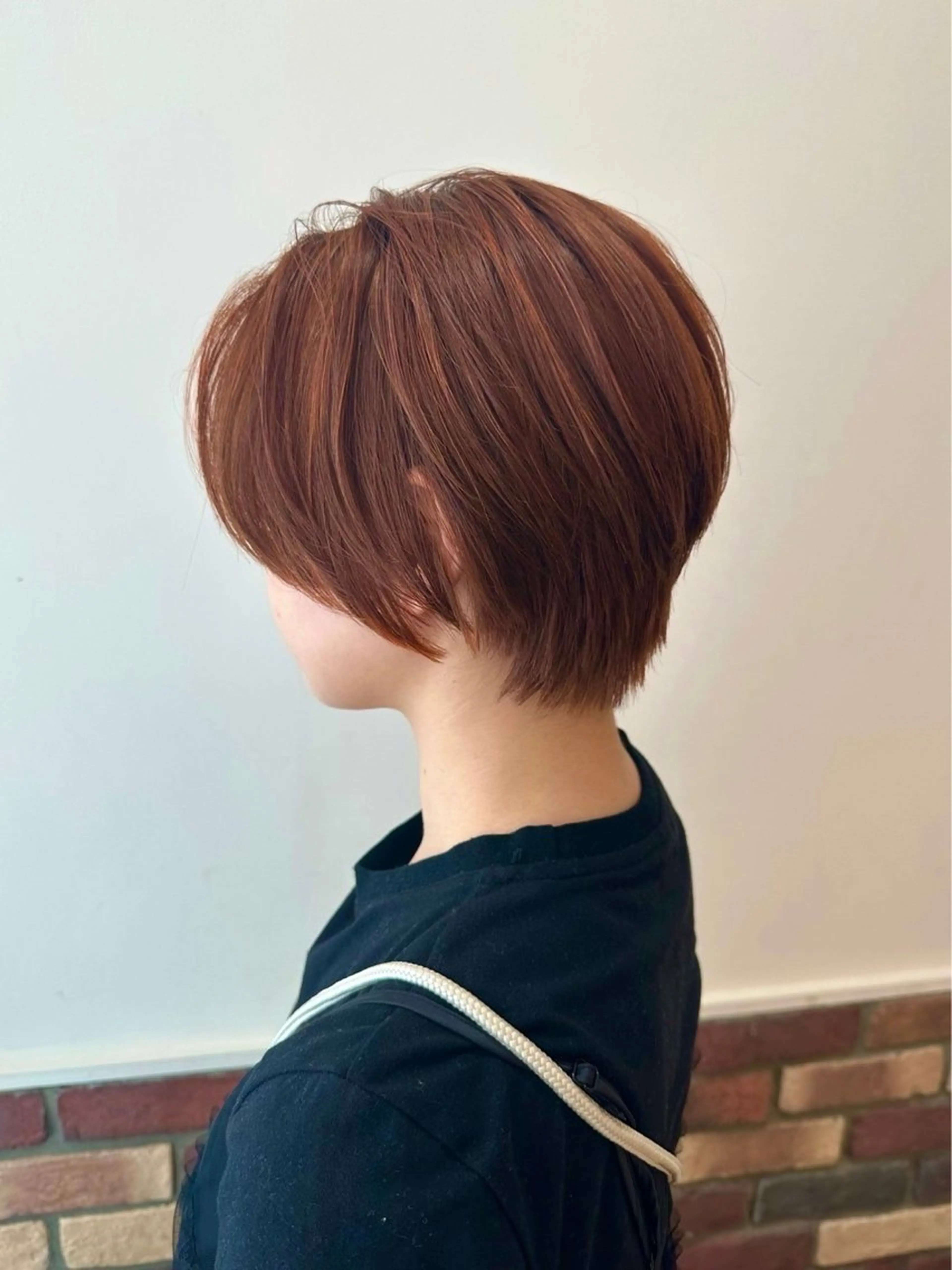 ショート 福田 純香のヘアスタイル