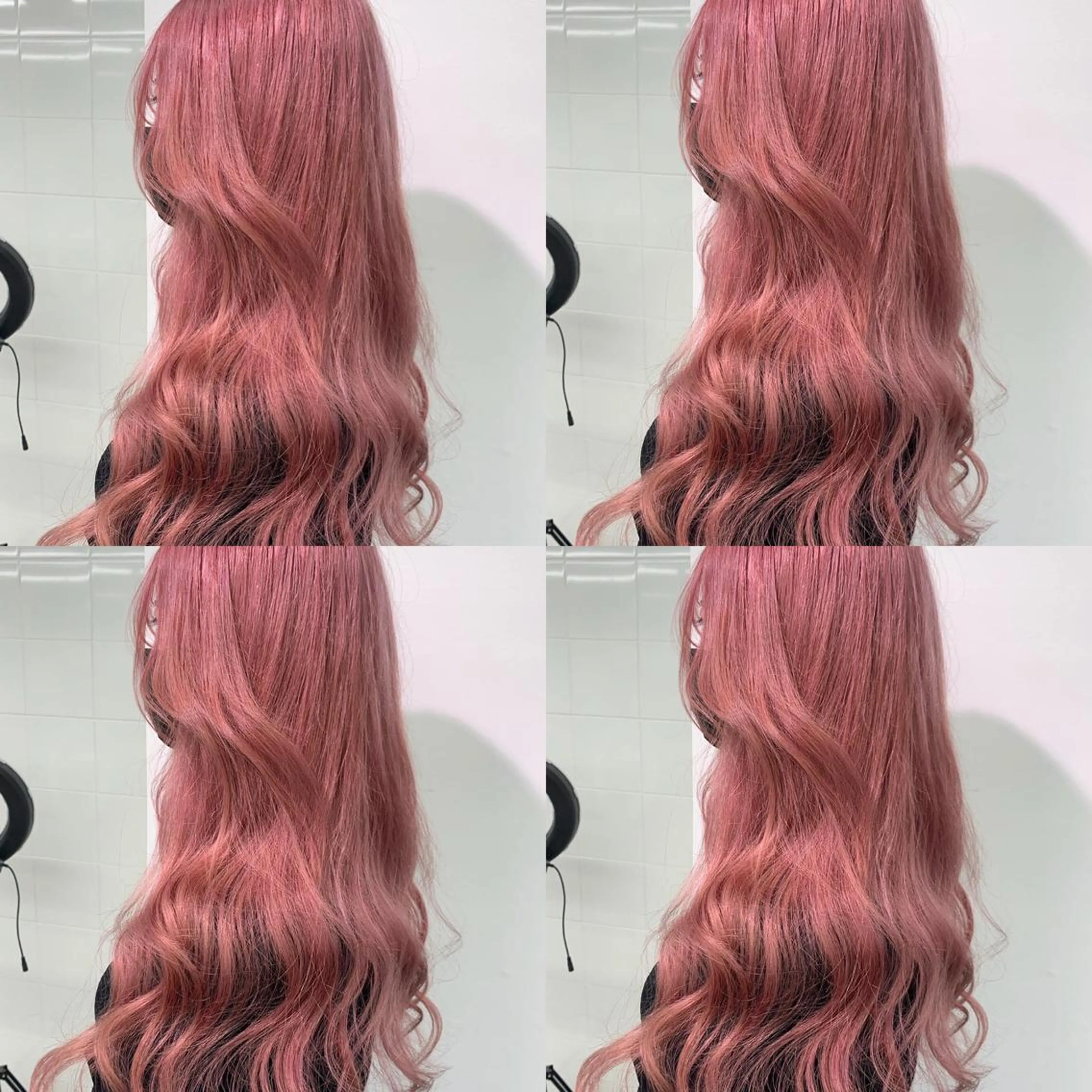 ロング プルエクステ エクステ ハイライト ヨシンモリ 韓国風ヘア ヘアカラー エクステ プルエクステ 🖤MIYUのヘアスタイル