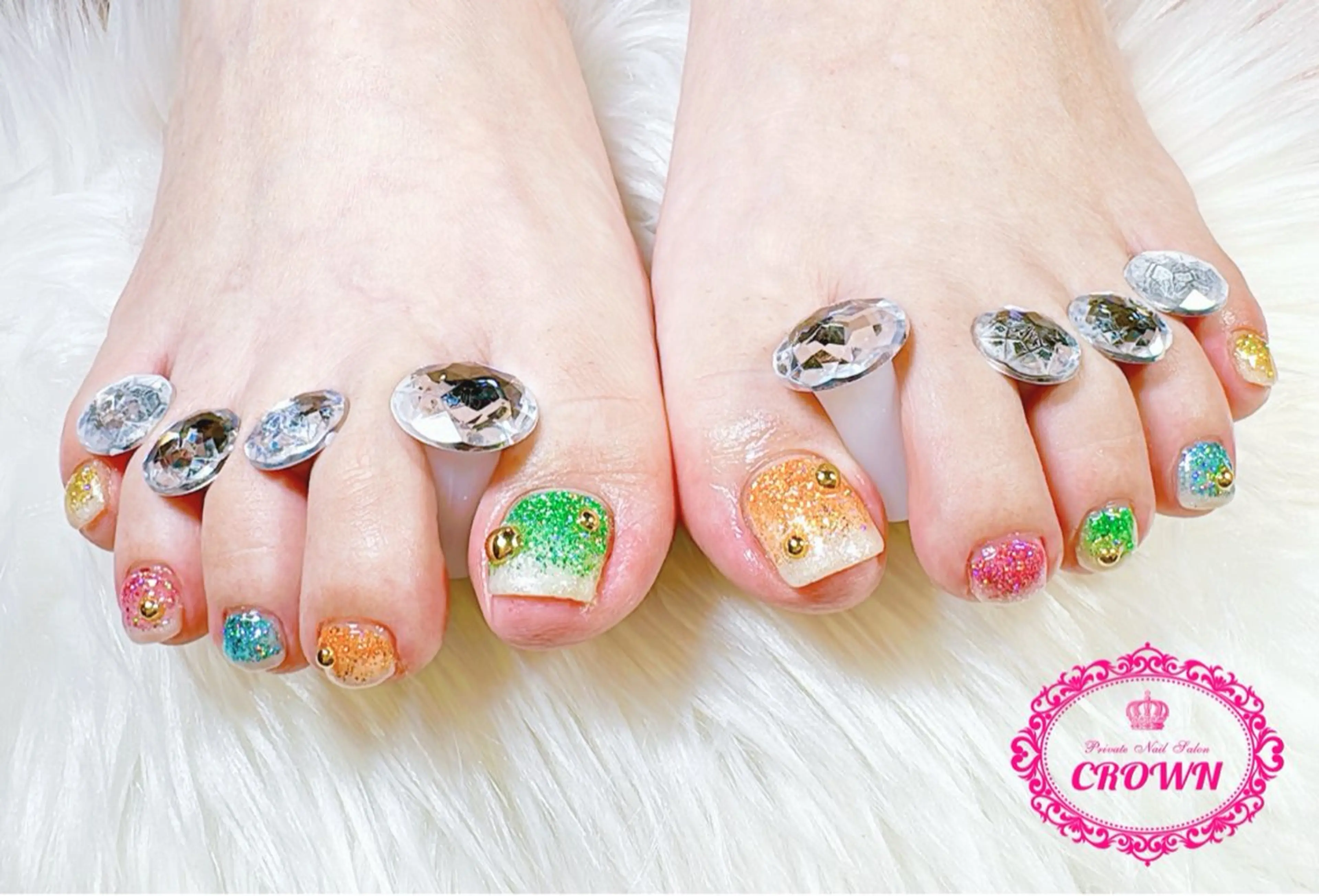 ネイル CROWN プライベートサロンのネイルデザイン