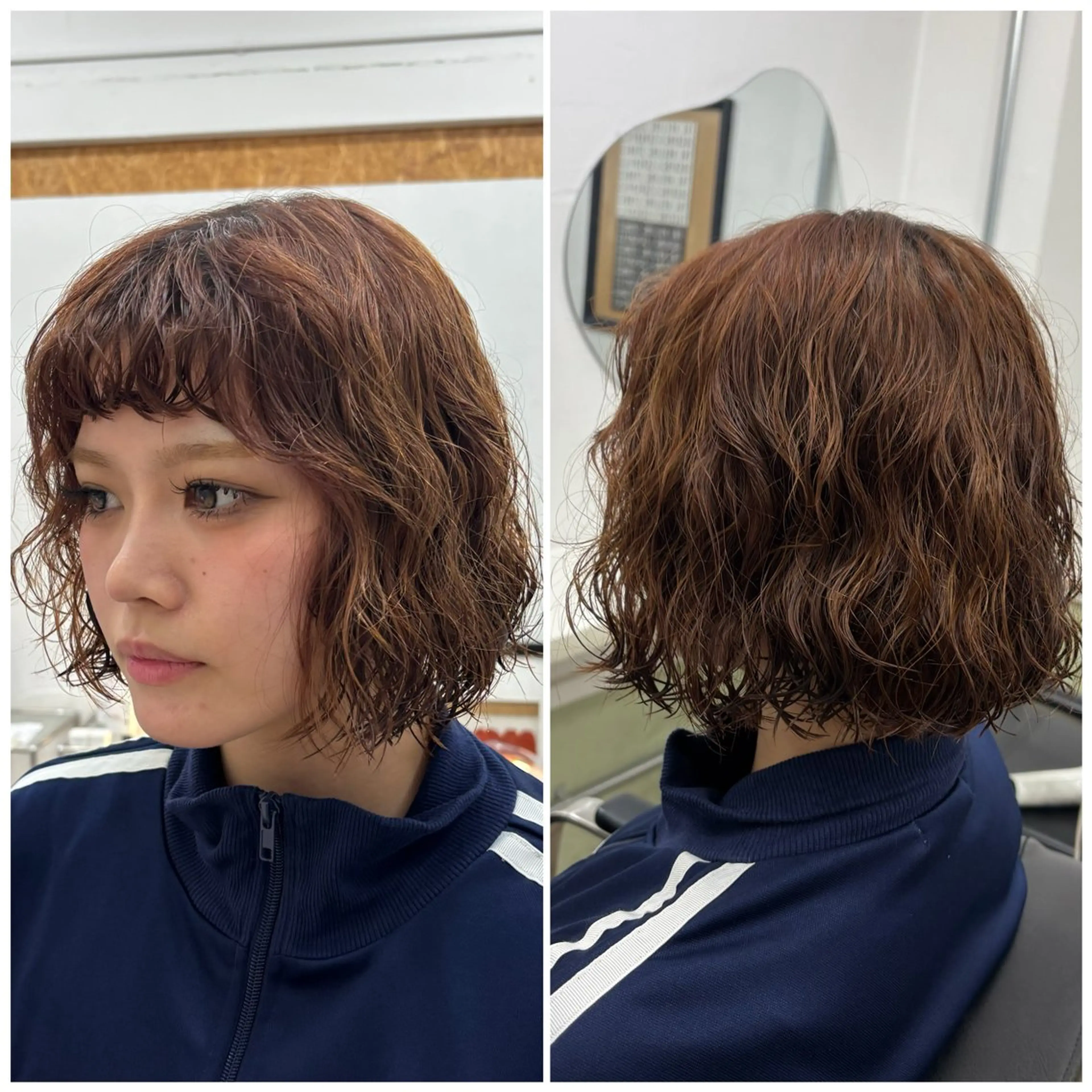 パーマ ボブ カット パーマ ☀️青空SORA /メンズパーマ☁️のヘアスタイル