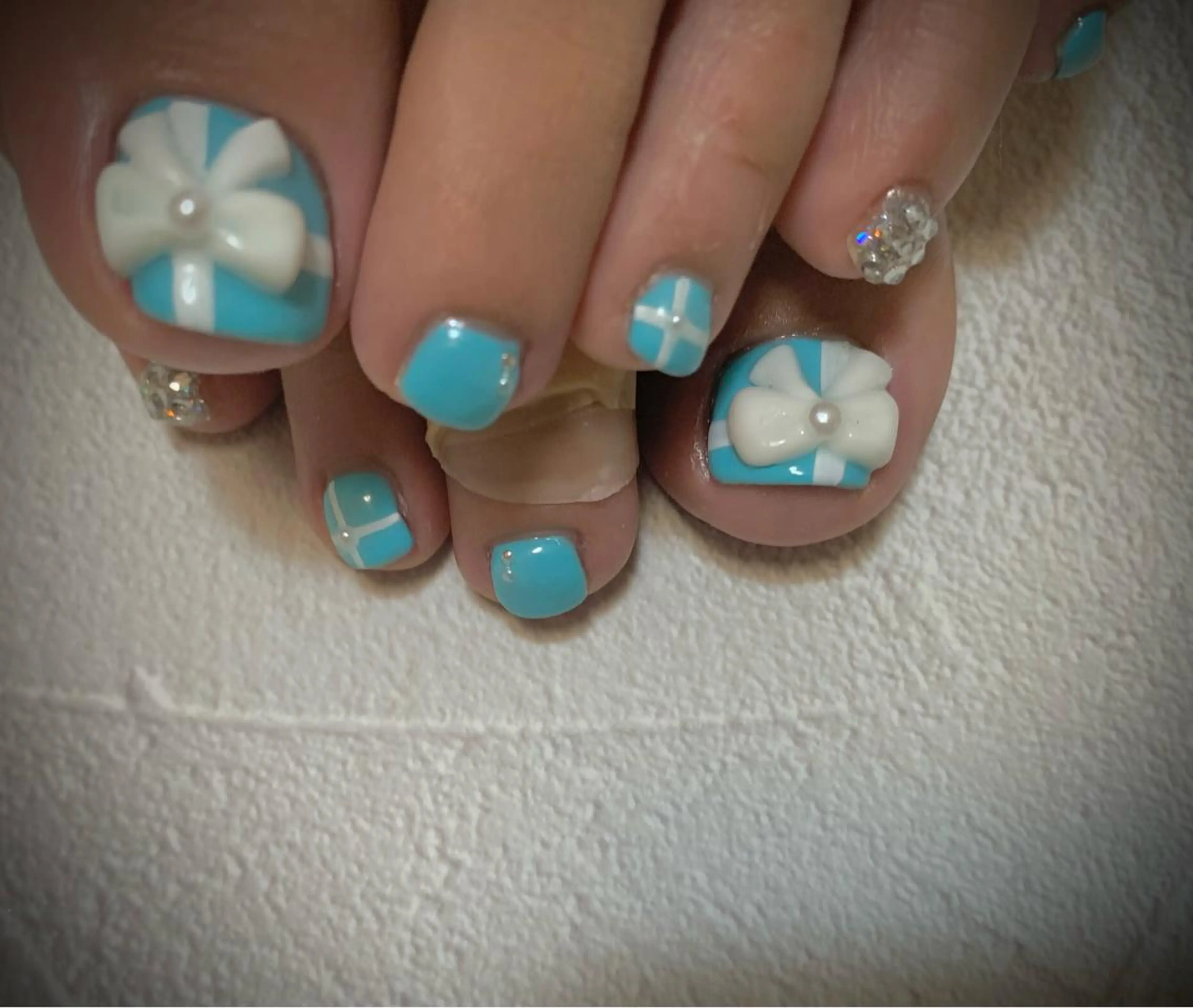 ネイル 持ち込み フットネイル Eden　private nail saron所属・Eden ♾️のネイルデザイン