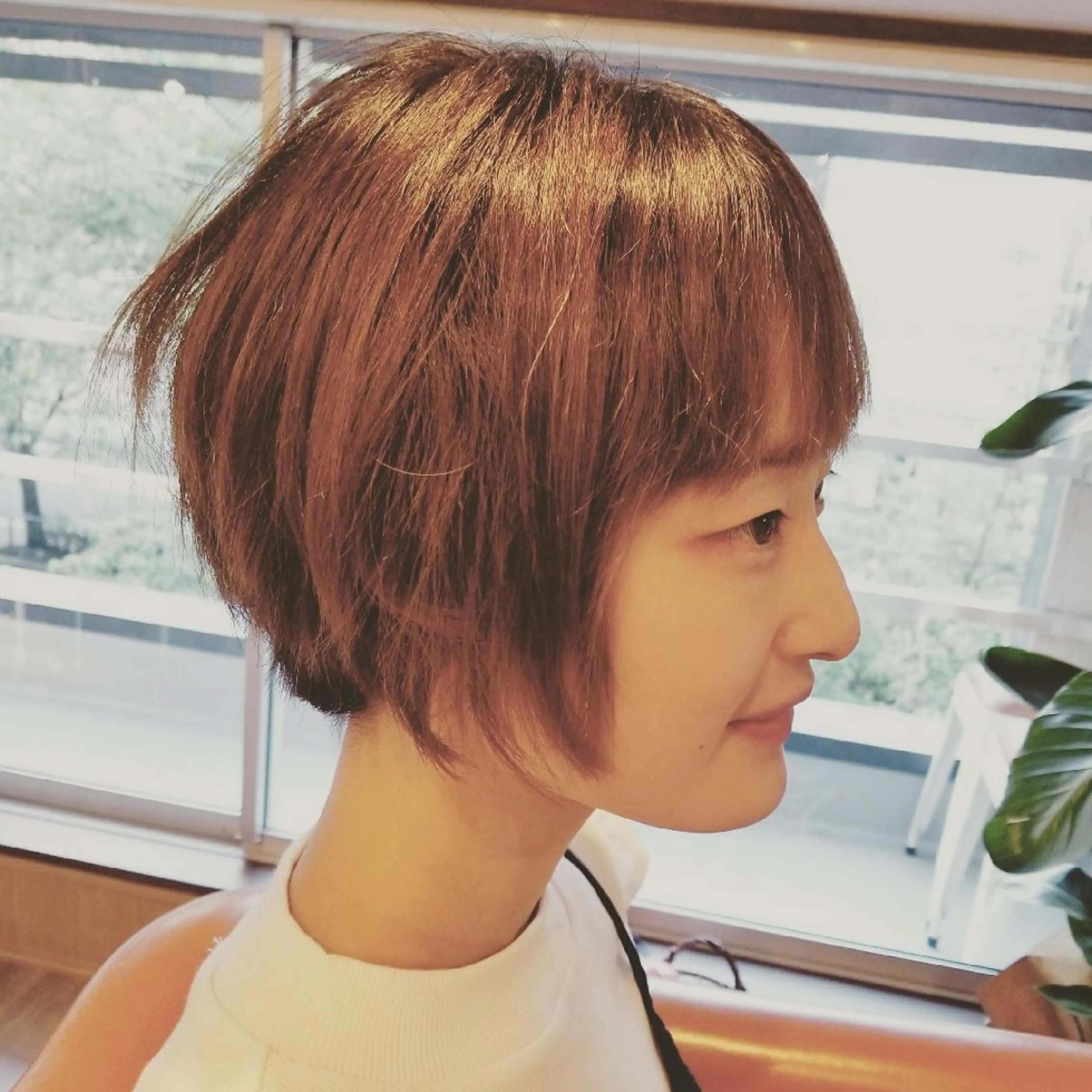 ショート ショートボブ ボブ ショートヘア 縮毛矯正 spa hair  ark 富井直美のヘアスタイル