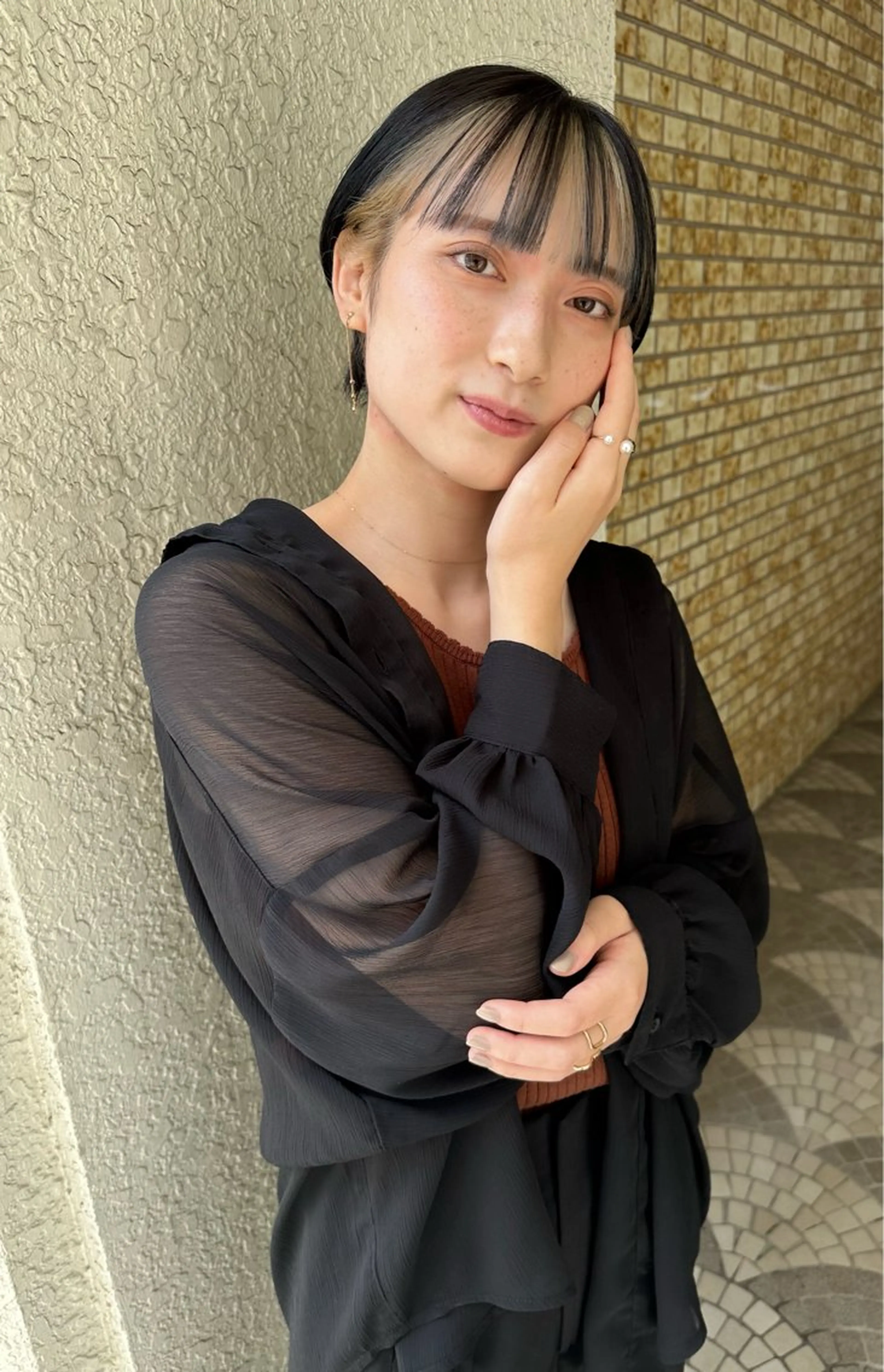 【イメチェンコース】似合わせカット＋カラー＋トリートメントの写真