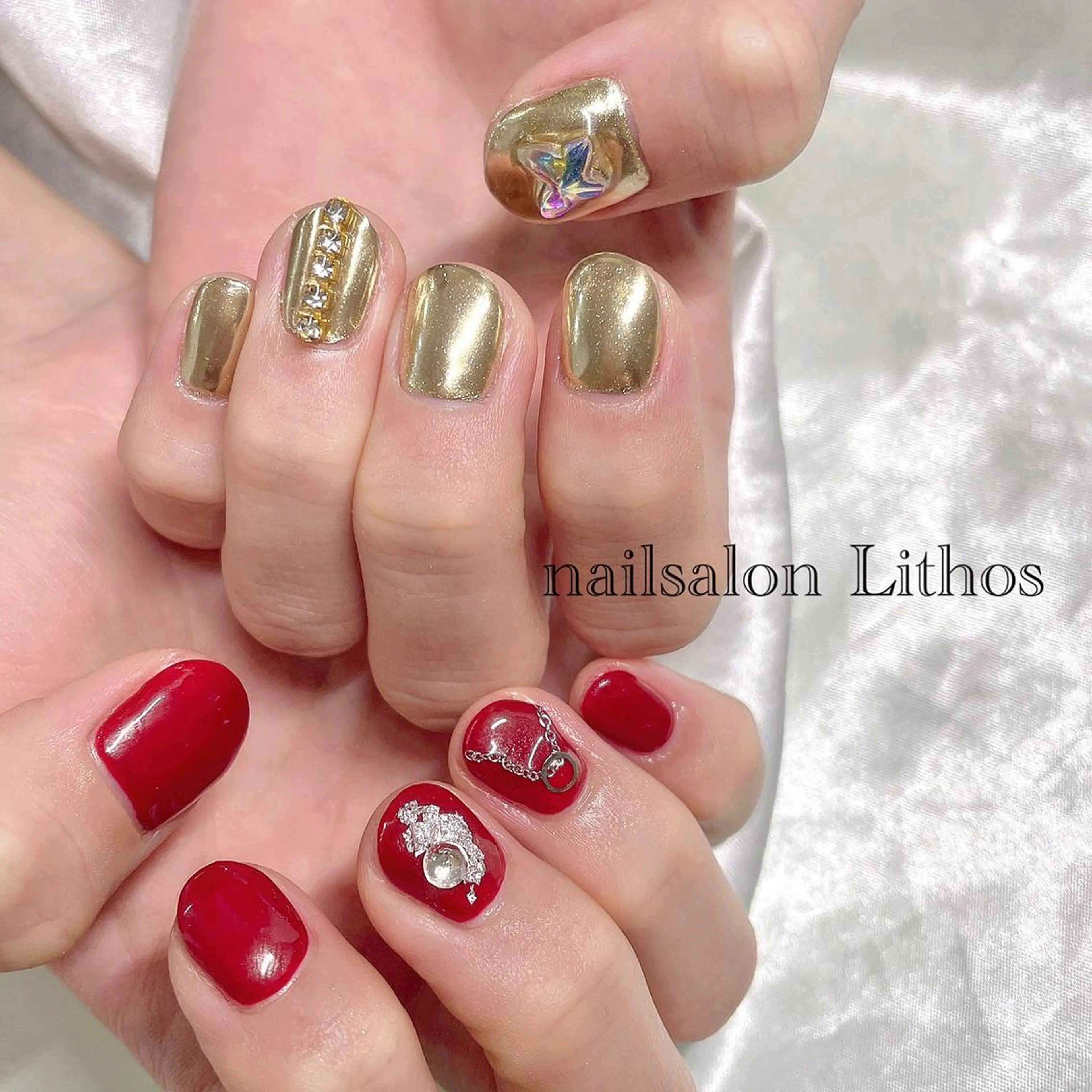 ネイル ハンドネイル nailsalon Lithos所属・nailsalon Recontreのネイルデザイン