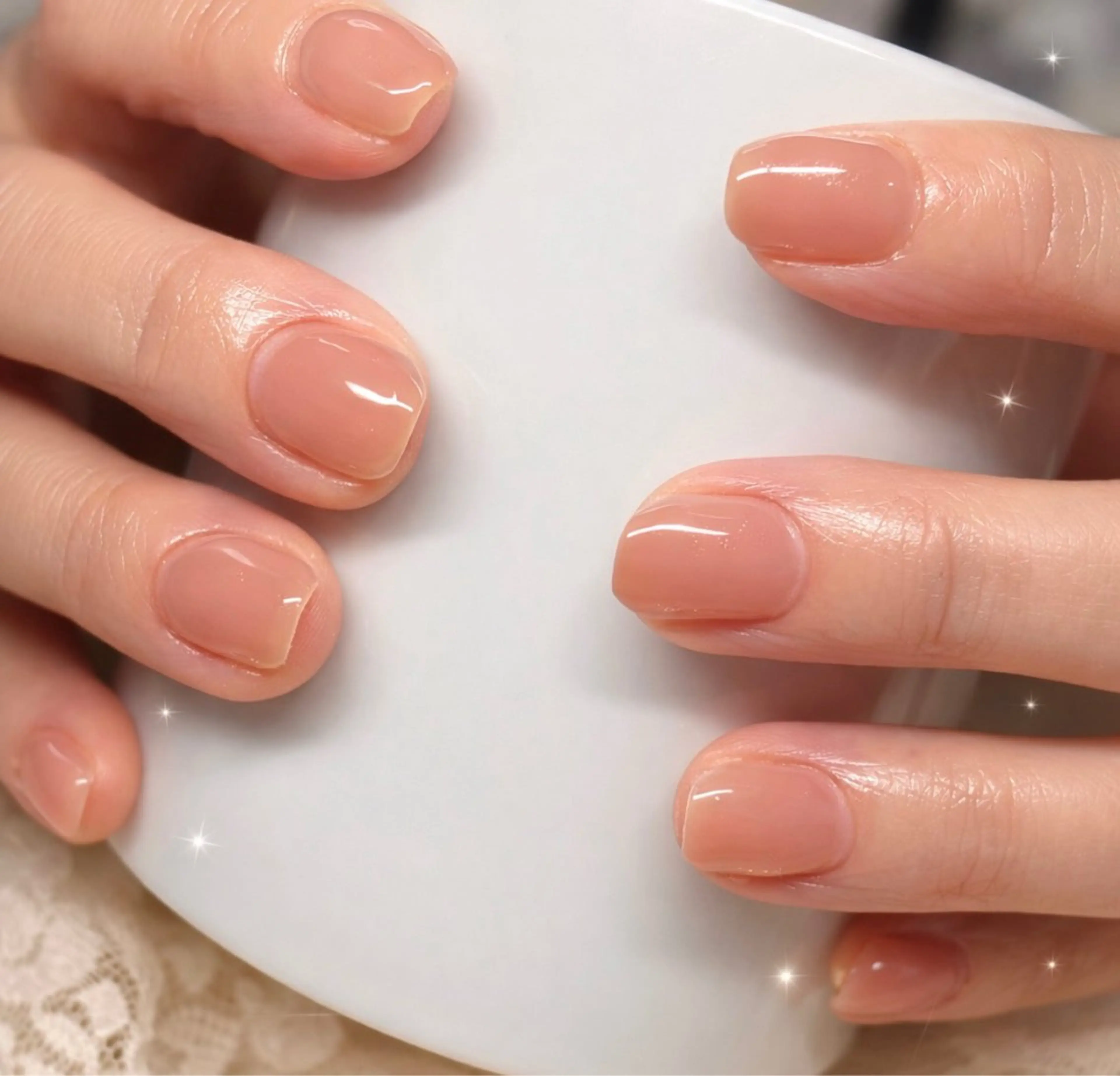 ネイル ワンカラーネイル 春ネイル ワンホンネイル miminon 自宅ネイルサロンのネイルデザイン