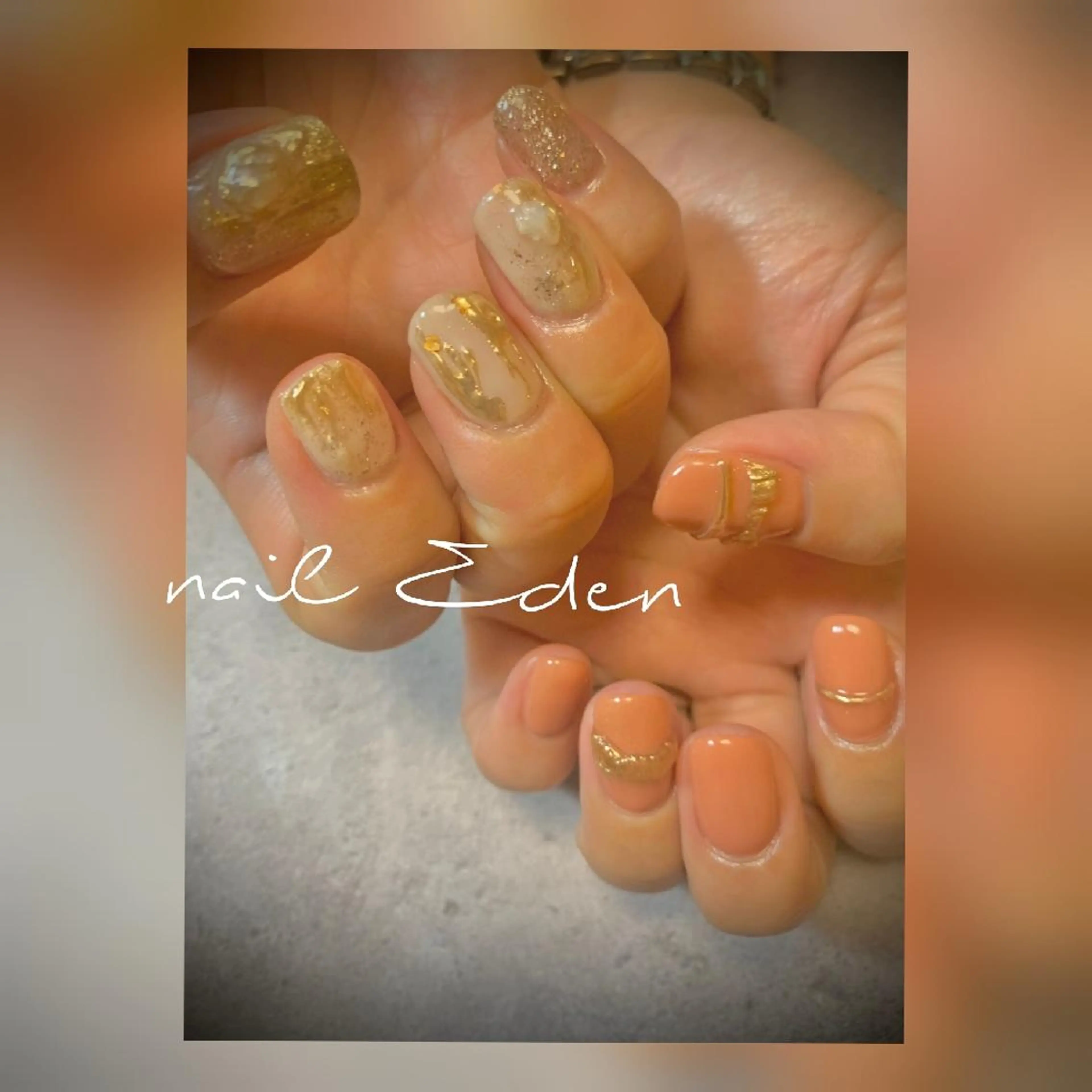 ネイル ハンドネイル ハンドケア Eden　private nail saron所属・Eden ♾️のネイルデザイン