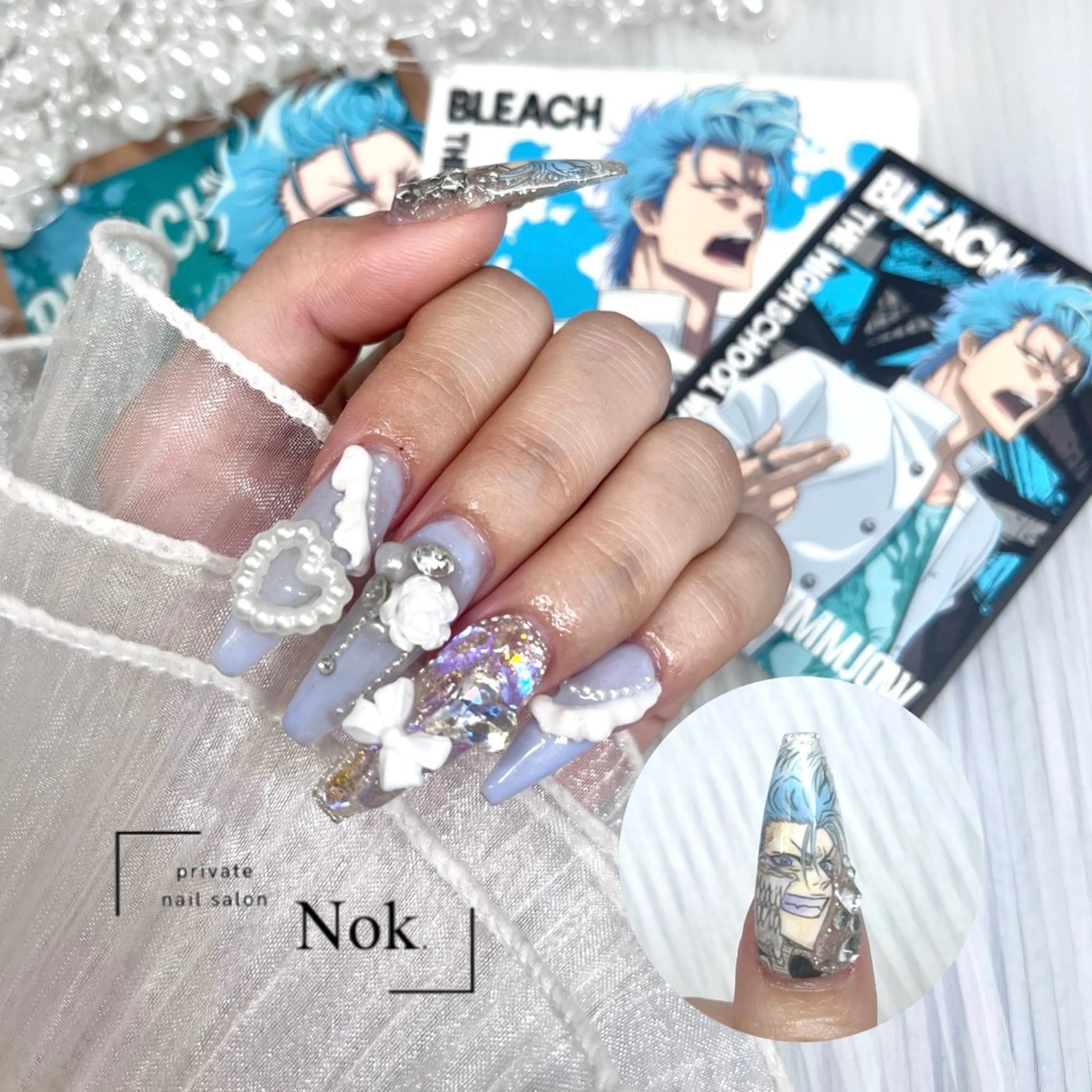 ネイル ハンドネイル 池袋痛ネイル Nok. 渡辺のネイルデザイン