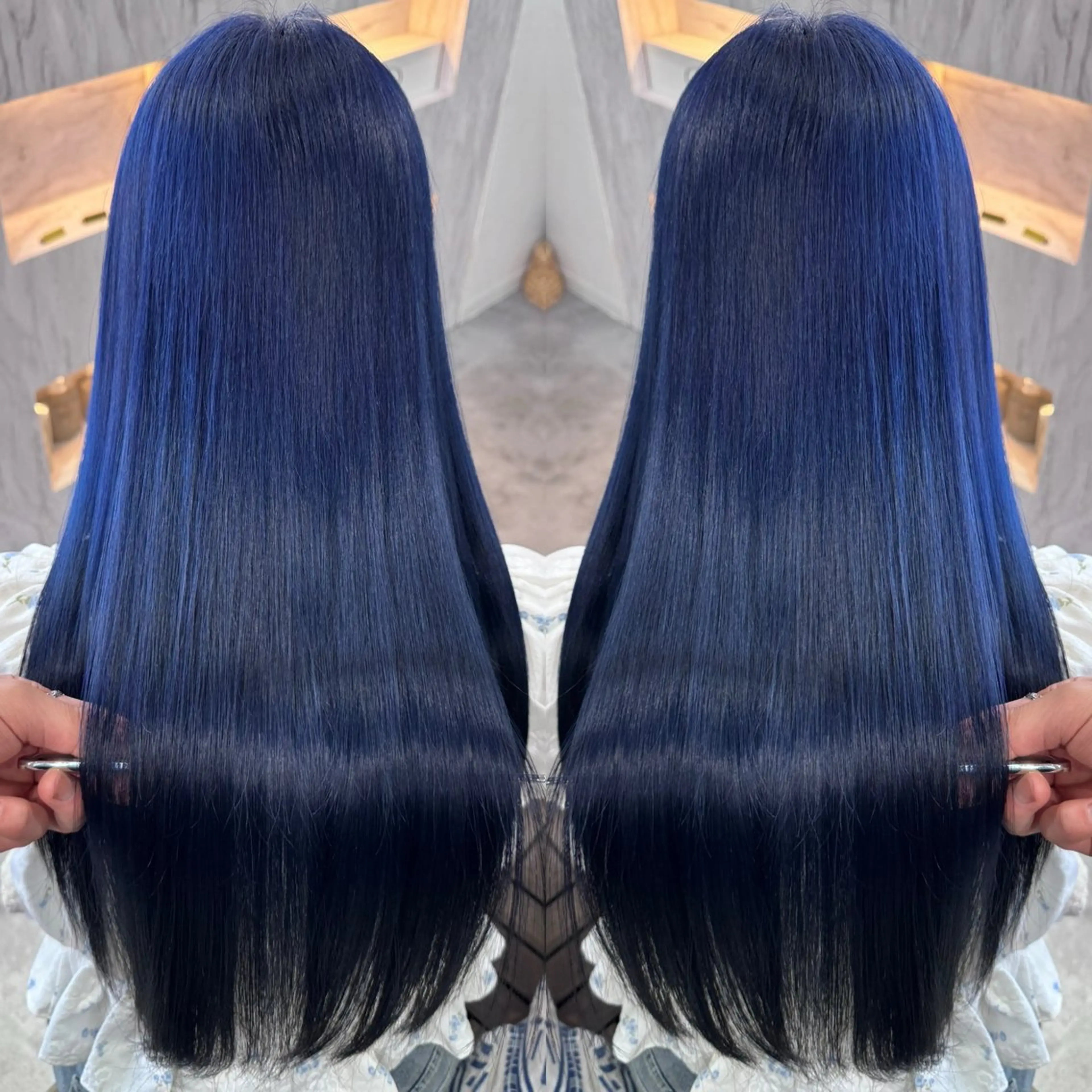 ロング カット ヘアカラー トリートメント 🪞艶美髪🪞 髪質改善🎖️城彰人のヘアスタイル