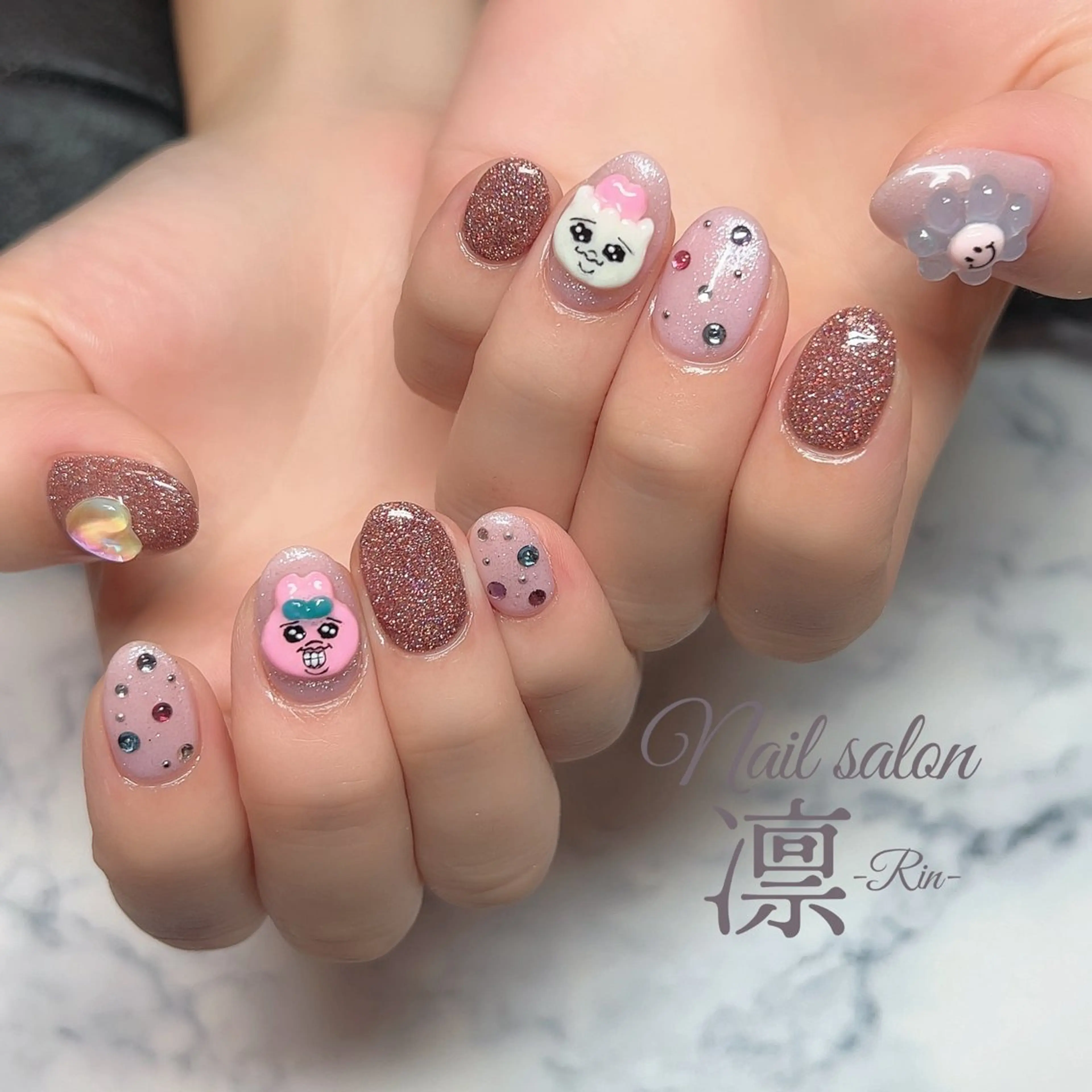 ネイル ジェルネイル private salon凛のネイルデザイン