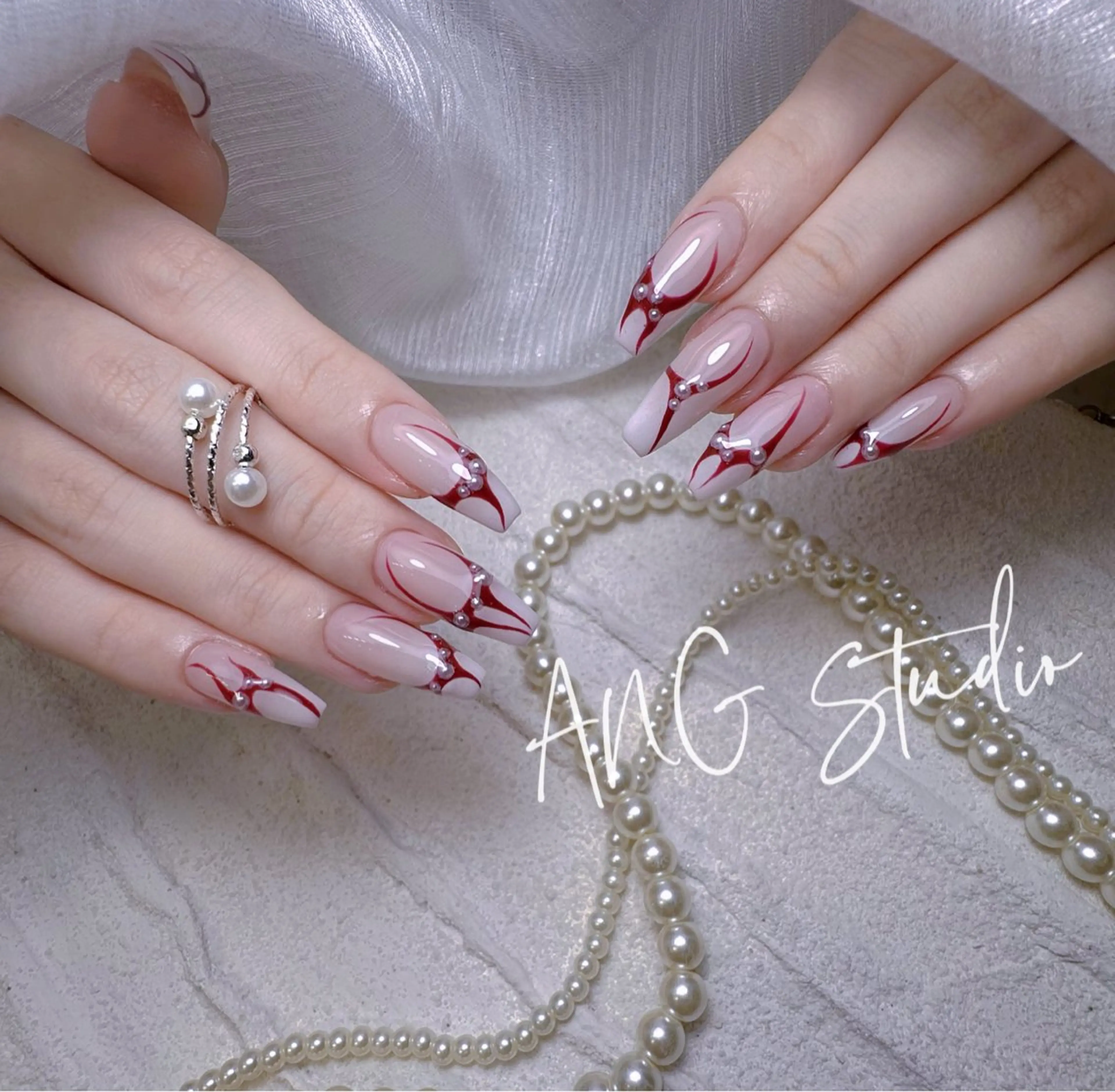 ネイル ハンドネイル ハンドケア ANG Studioのネイルデザイン