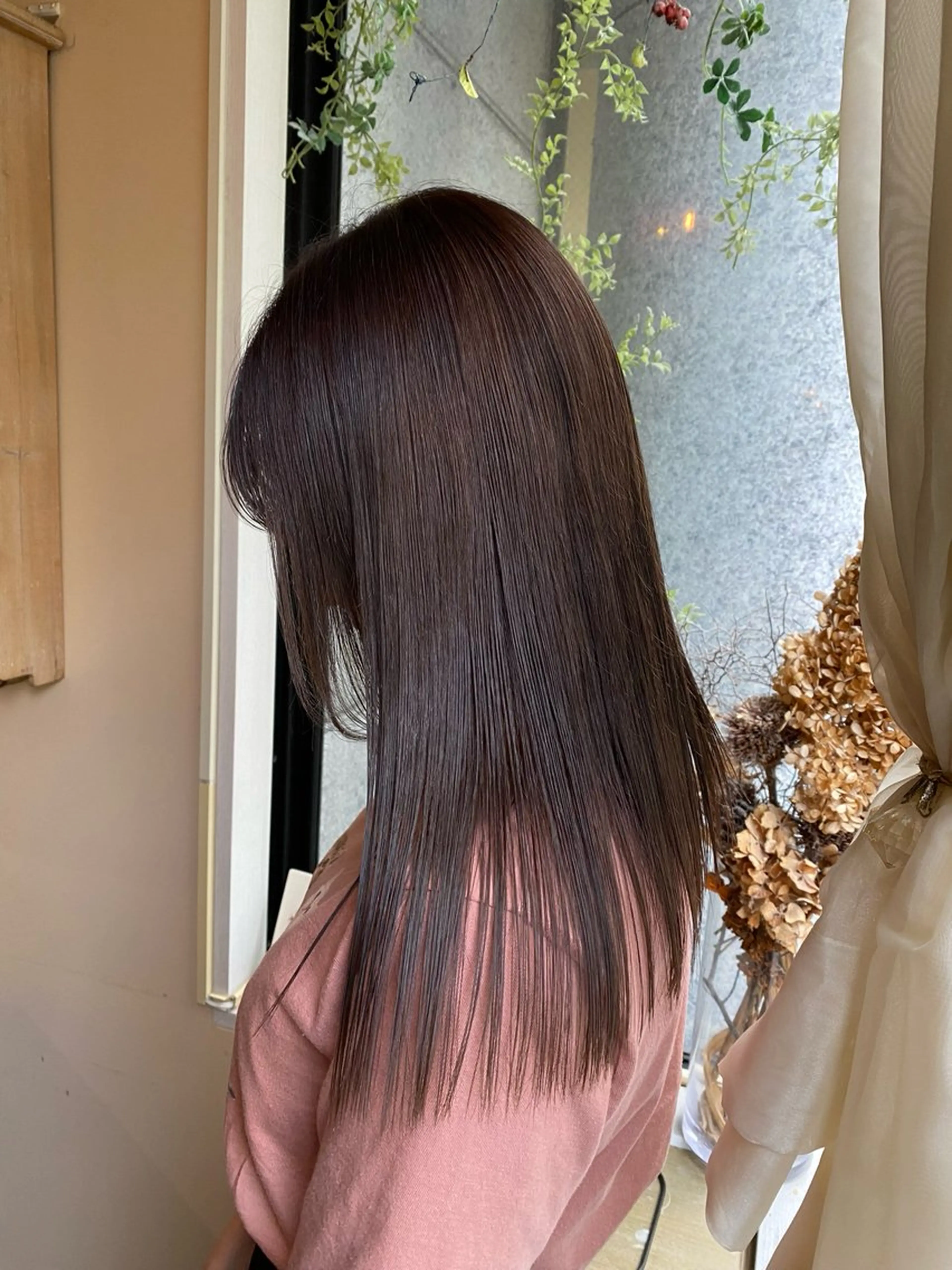 カラー 笠井 彩花のヘアスタイル