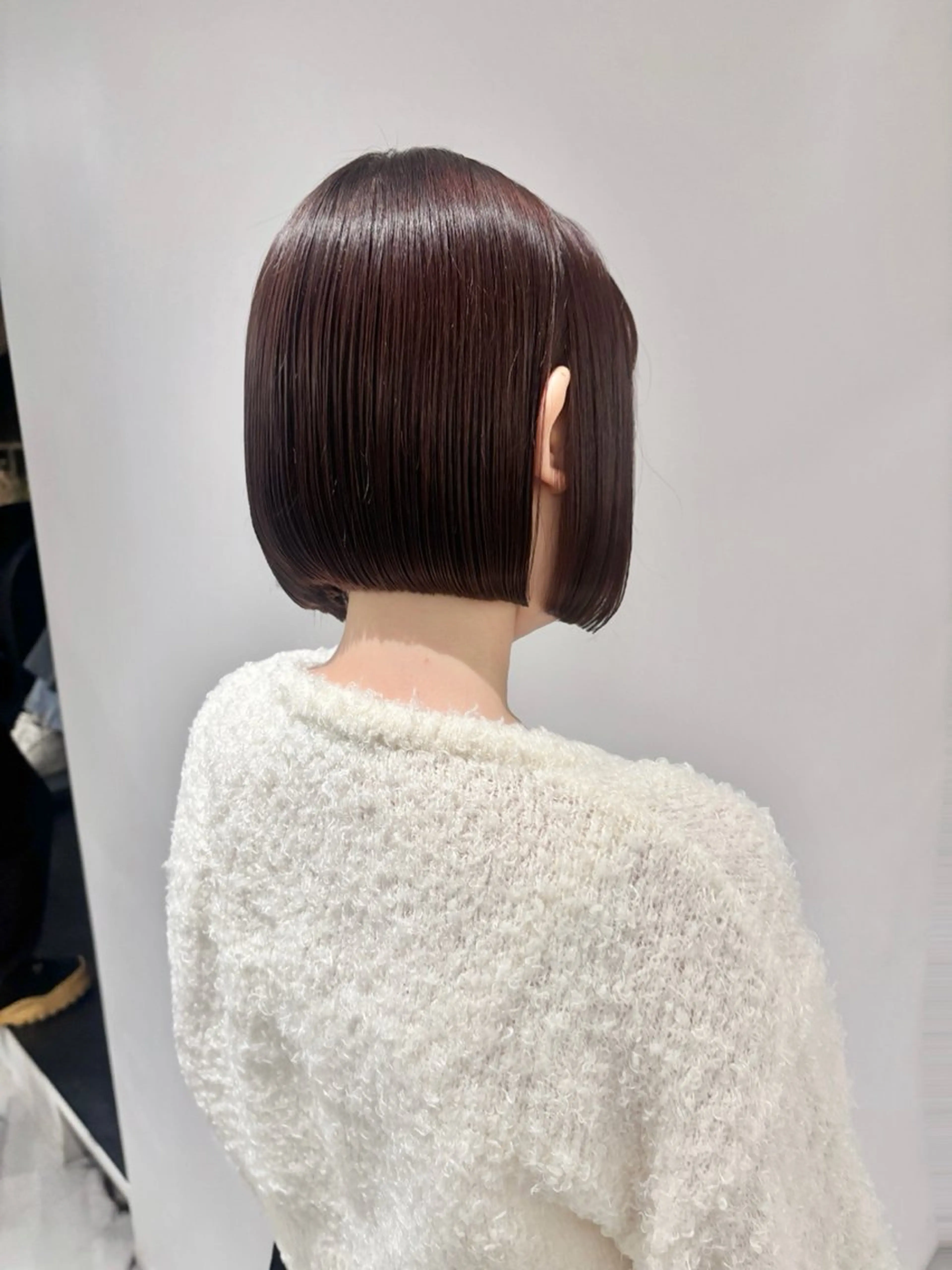 ショート ボブ 横岡 亜香里のヘアスタイル