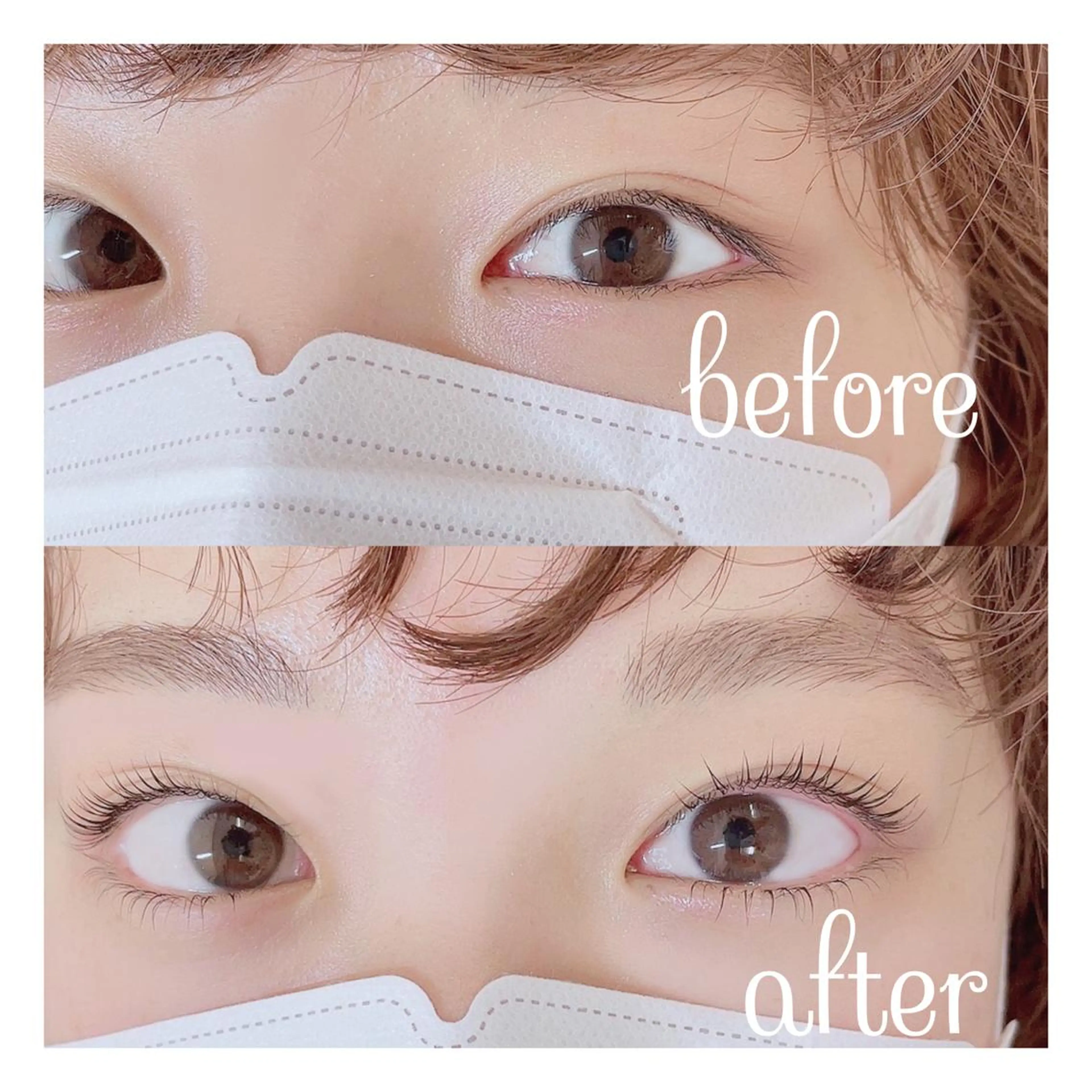 マツエク・マツパ 下まつげエクステ 一重×まつ毛パーマ N(エヌ) 中村のマツエク・マツパデザイン