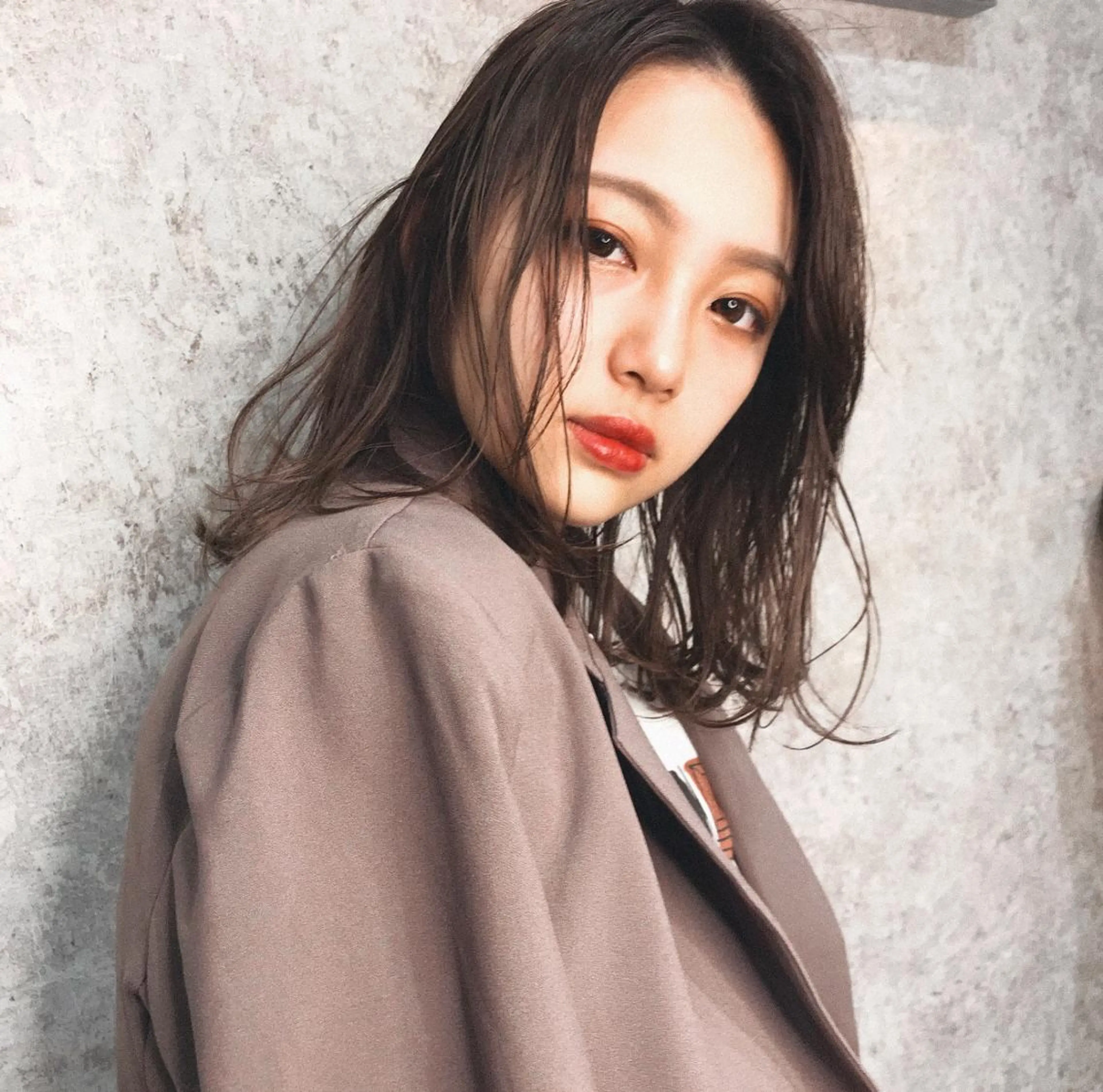 カラー パーマ 畑 雄貴のヘアスタイル