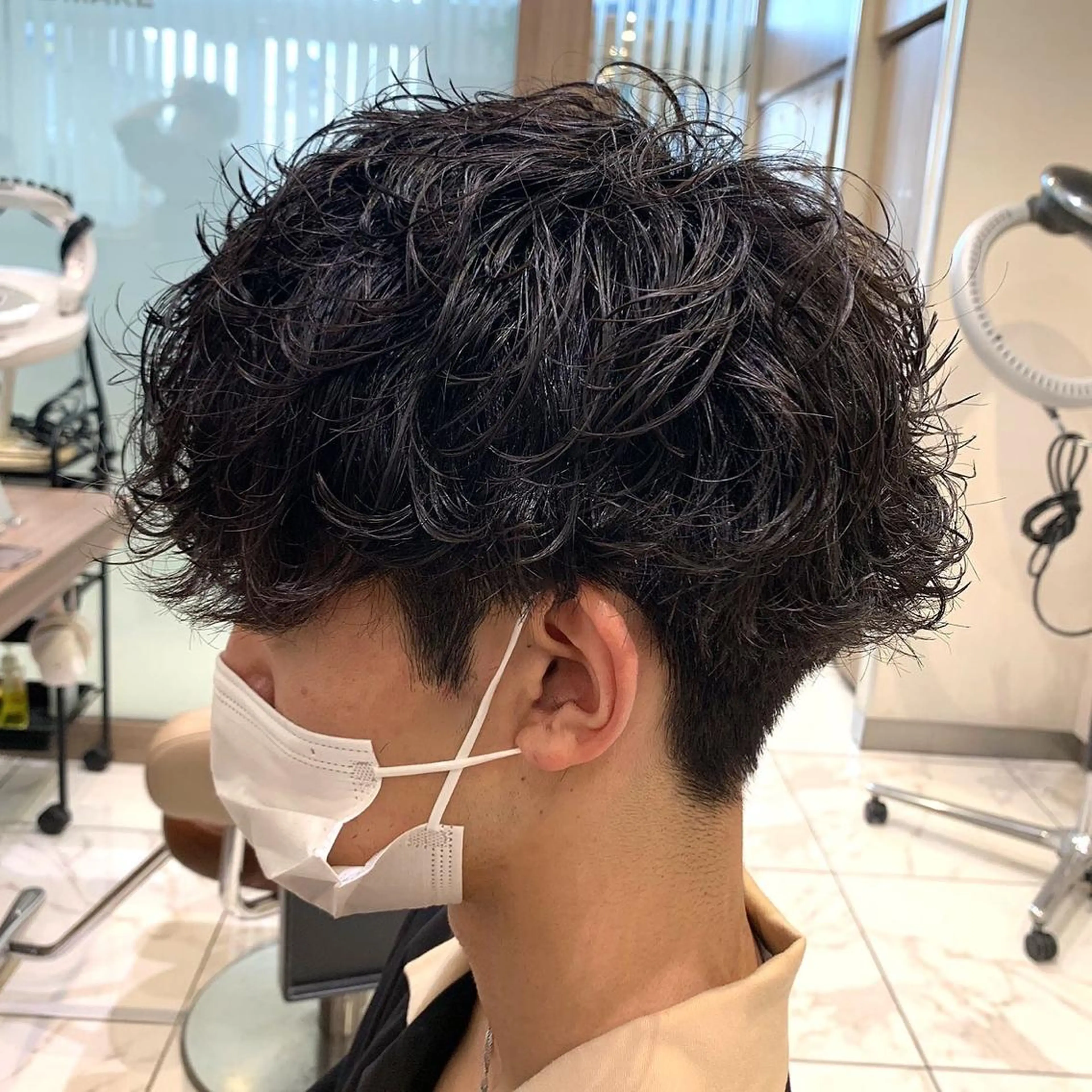 パーマ メンズ メンズパーマ ニュアンスパーマ REM 阿佐ヶ谷所属・REM【阿佐ヶ谷】 MEGUのヘアスタイル