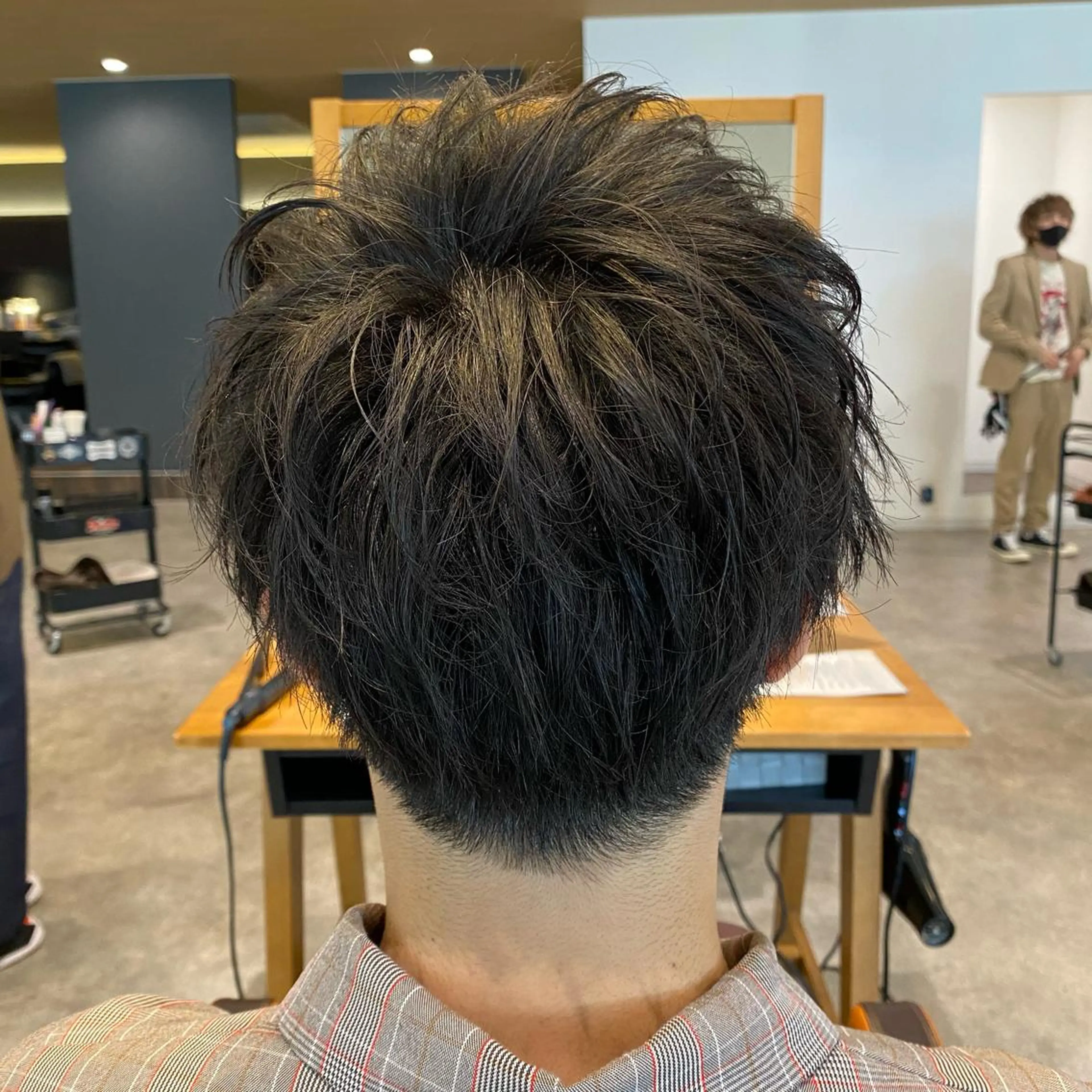 ショート メンズ Maison/松本/ 艶髪/カラー/メンズのヘアスタイル