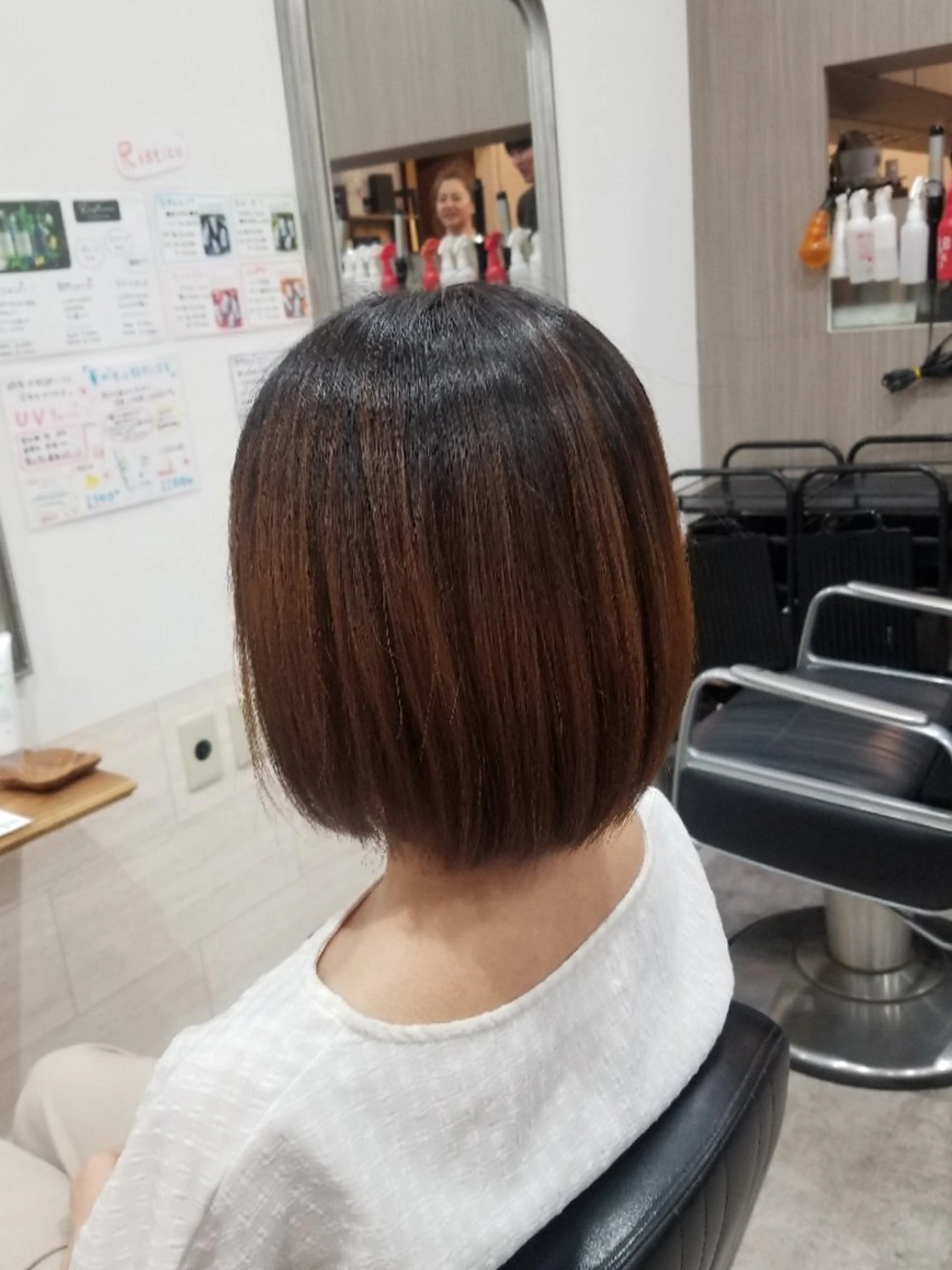 ミディアム カット 暖色🍎透明感カラー 🩵小林かりんのヘアスタイル