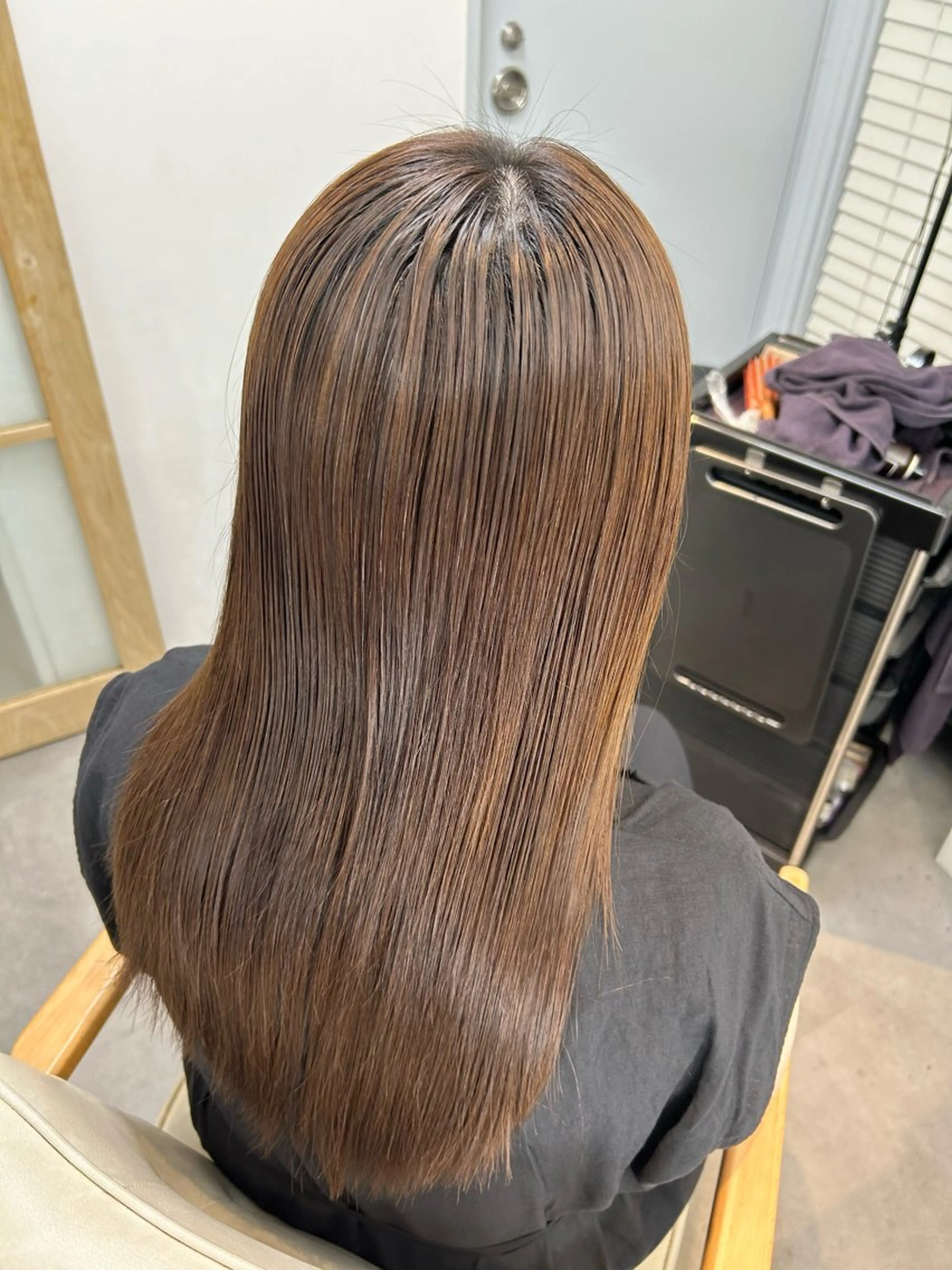 セミロング ナカサ ヤマトのヘアスタイル