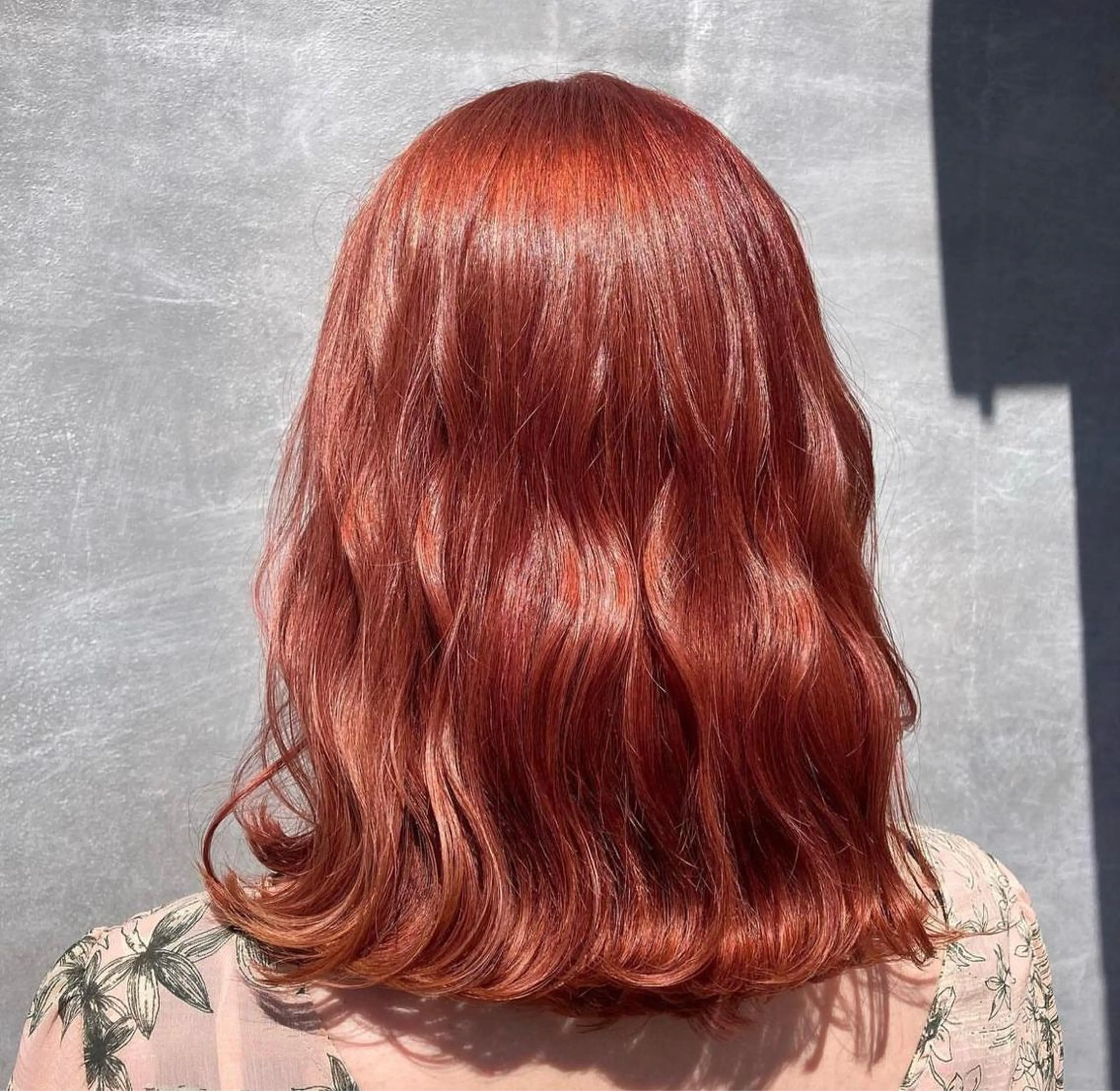 ミディアム カラー 青田 明日海のヘアスタイル