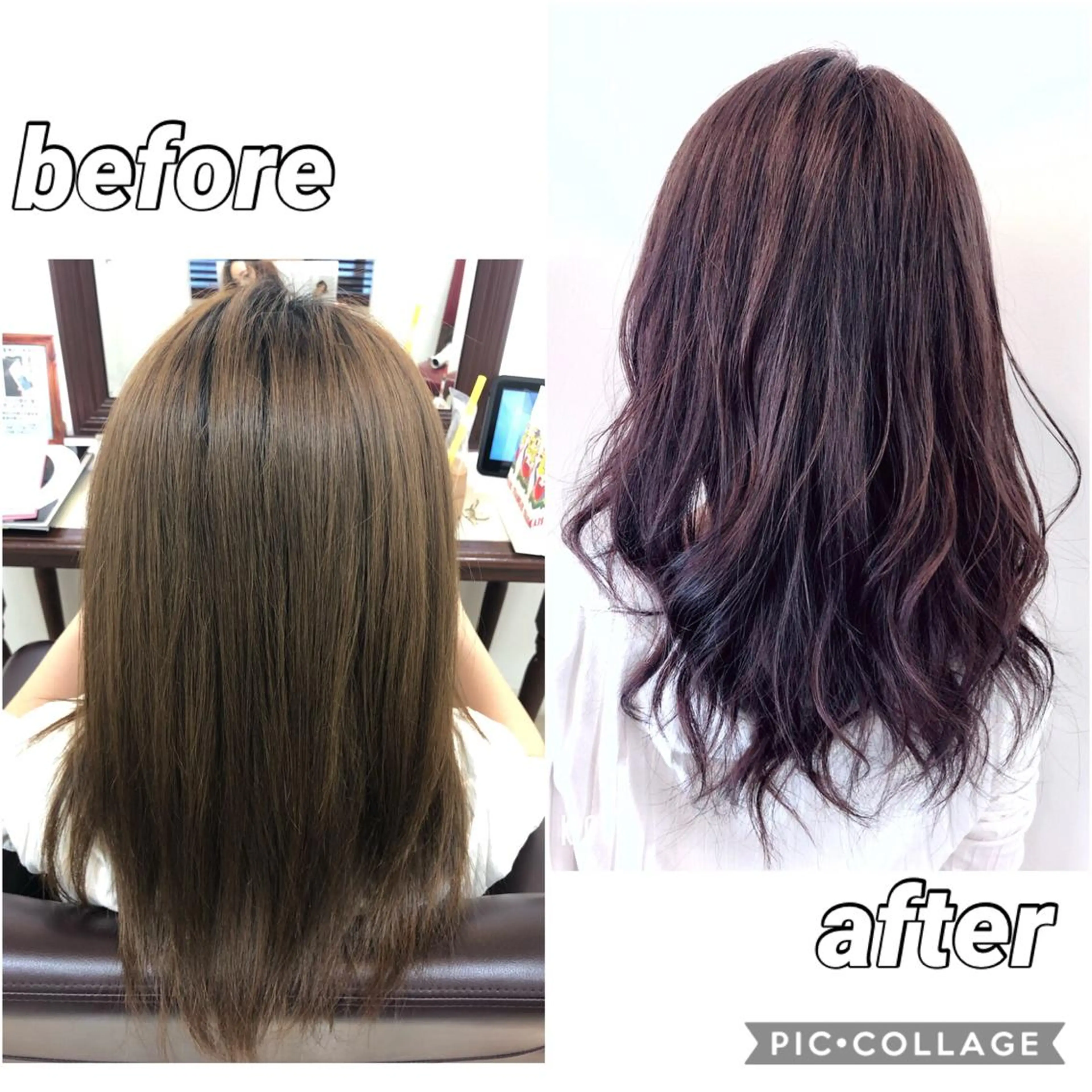 ロング カラー アッシュ ピンクカラー 🫧髪質改善×艶髪 🫧根本泰成🫧のヘアスタイル